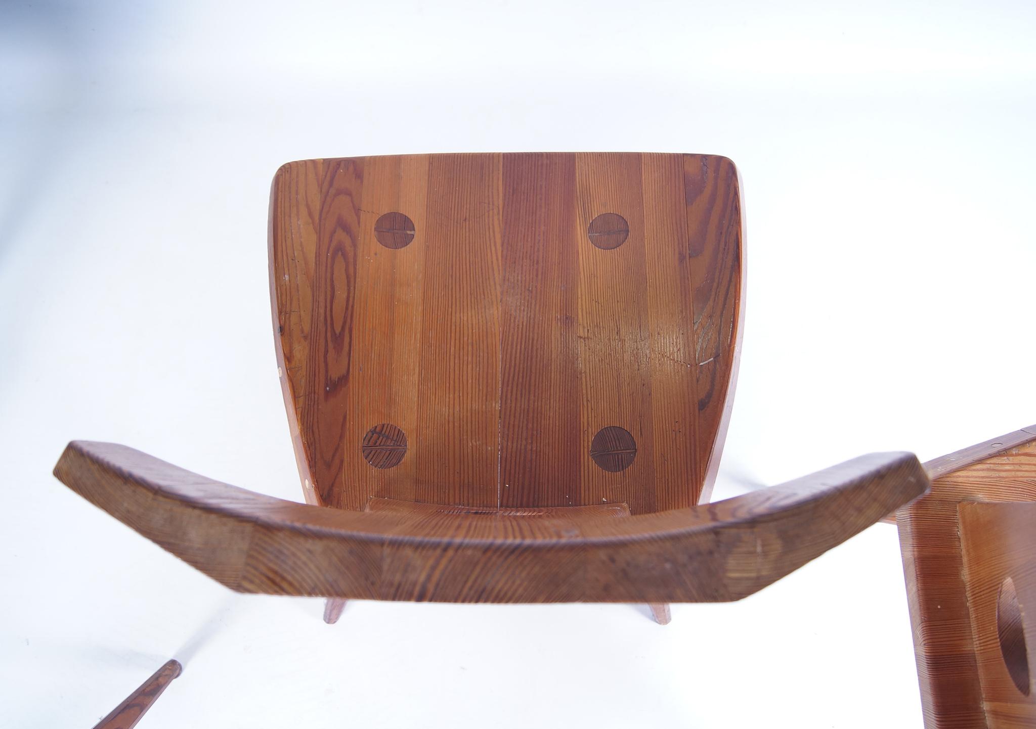 1960s Jacob Kielland-Brandt Dining Room Chairs for I. Christiansen, Set of 4 1