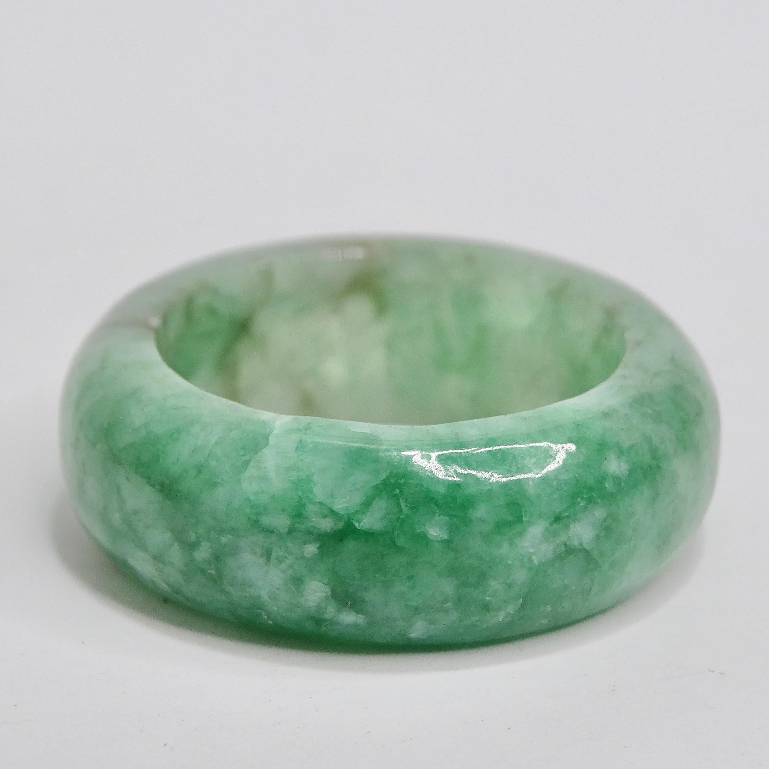 1960s Jade Ring In Excellent Condition In Scottsdale, AZ