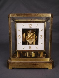 1960s Jaeger-LeCoultre Atmos Brass Atmos Clock