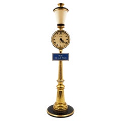 Pendule de cheminée Jaeger Lecoultre Rue De La Paix des années 1960