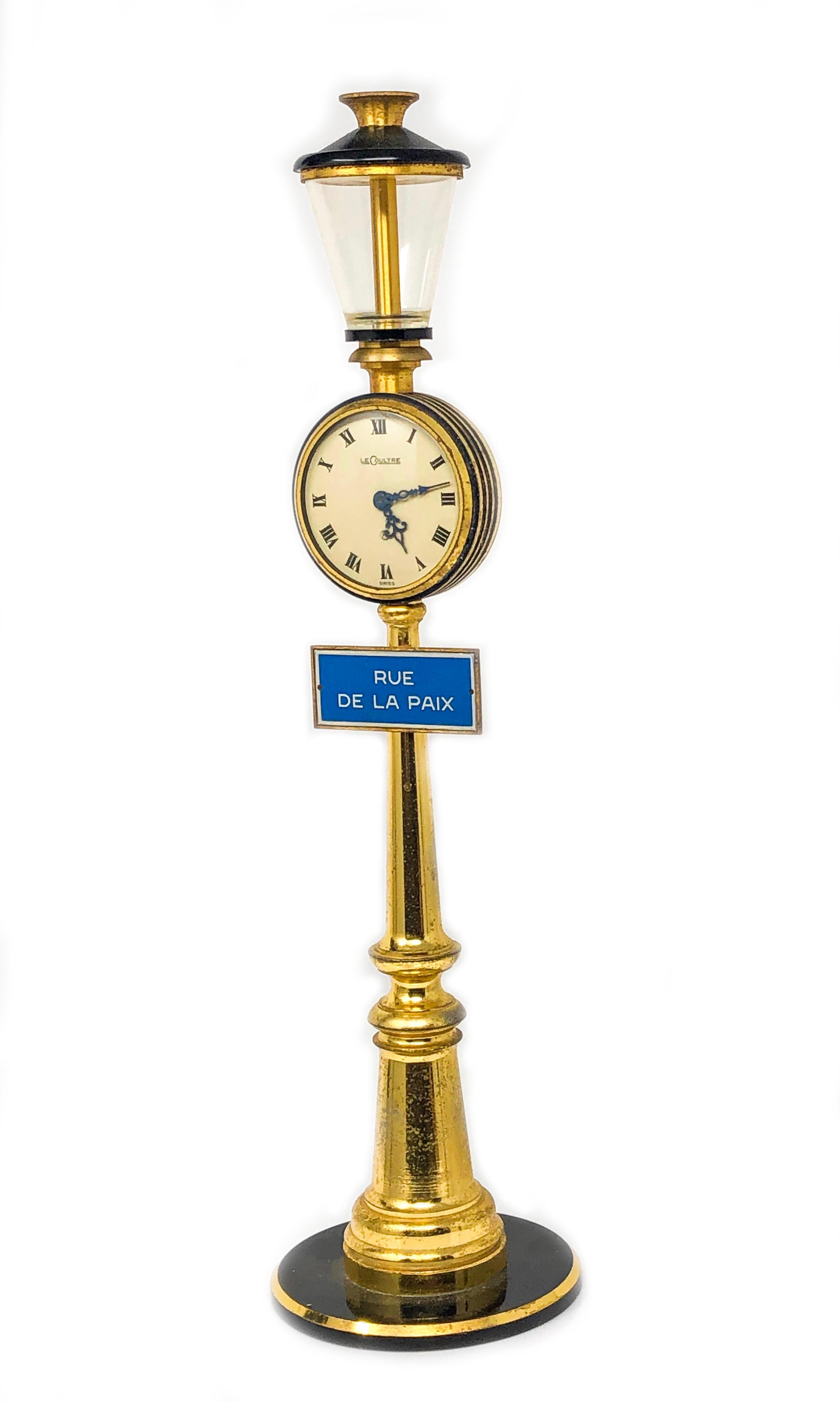 1960s Jaeger Lecoultre Rue De La Paix Lantern Table Desk Clock 8 Day Clock For Sale At 1stdibs What inspiration led the jaeger‑lecoultre watchmakers to dream up the atmos clock in 1928? 1960s jaeger lecoultre rue de la paix lantern table desk clock 8 day clock