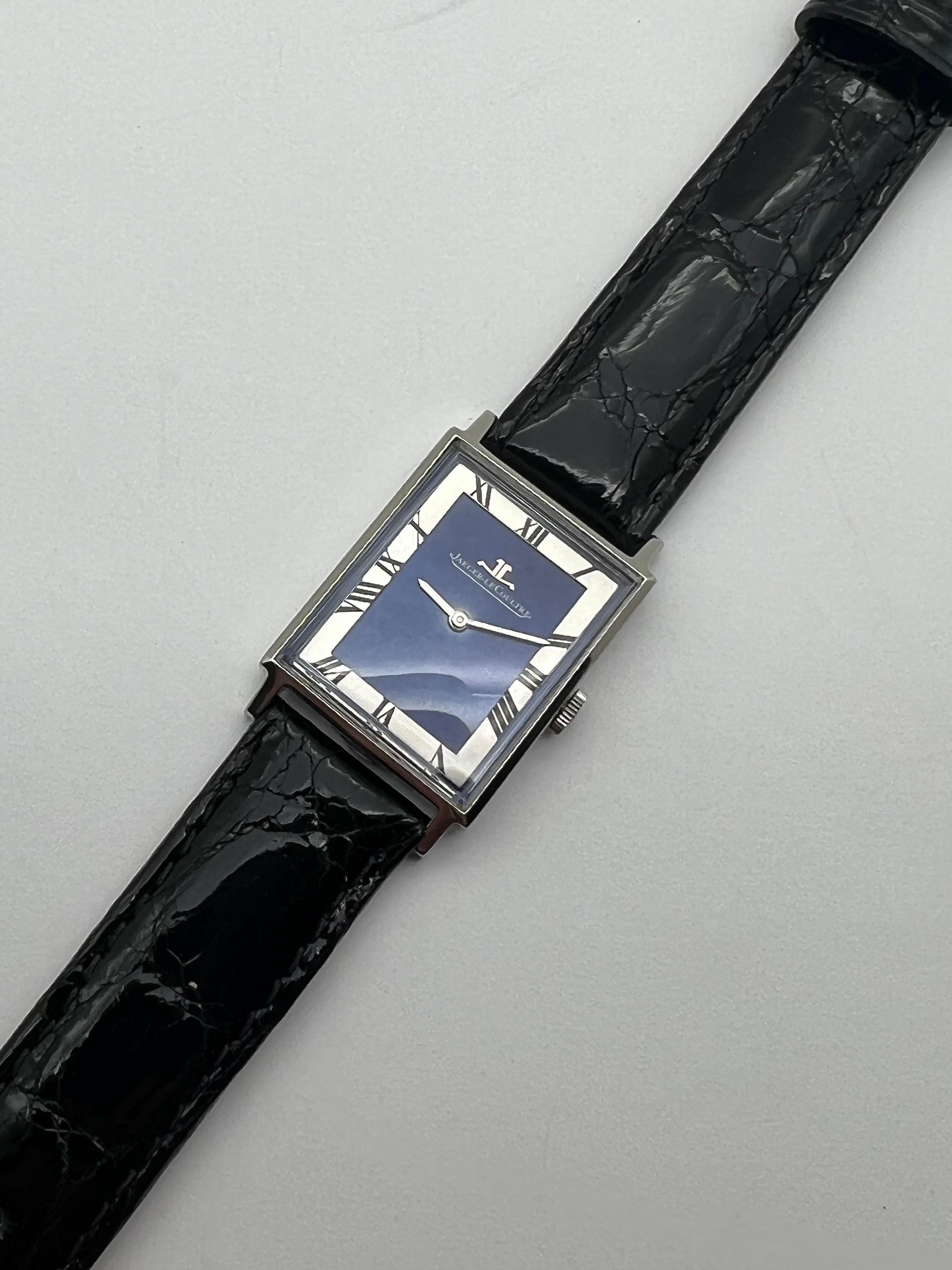 1960's Jaeger Lecoultre Stainless Steel Restored For Sale 2