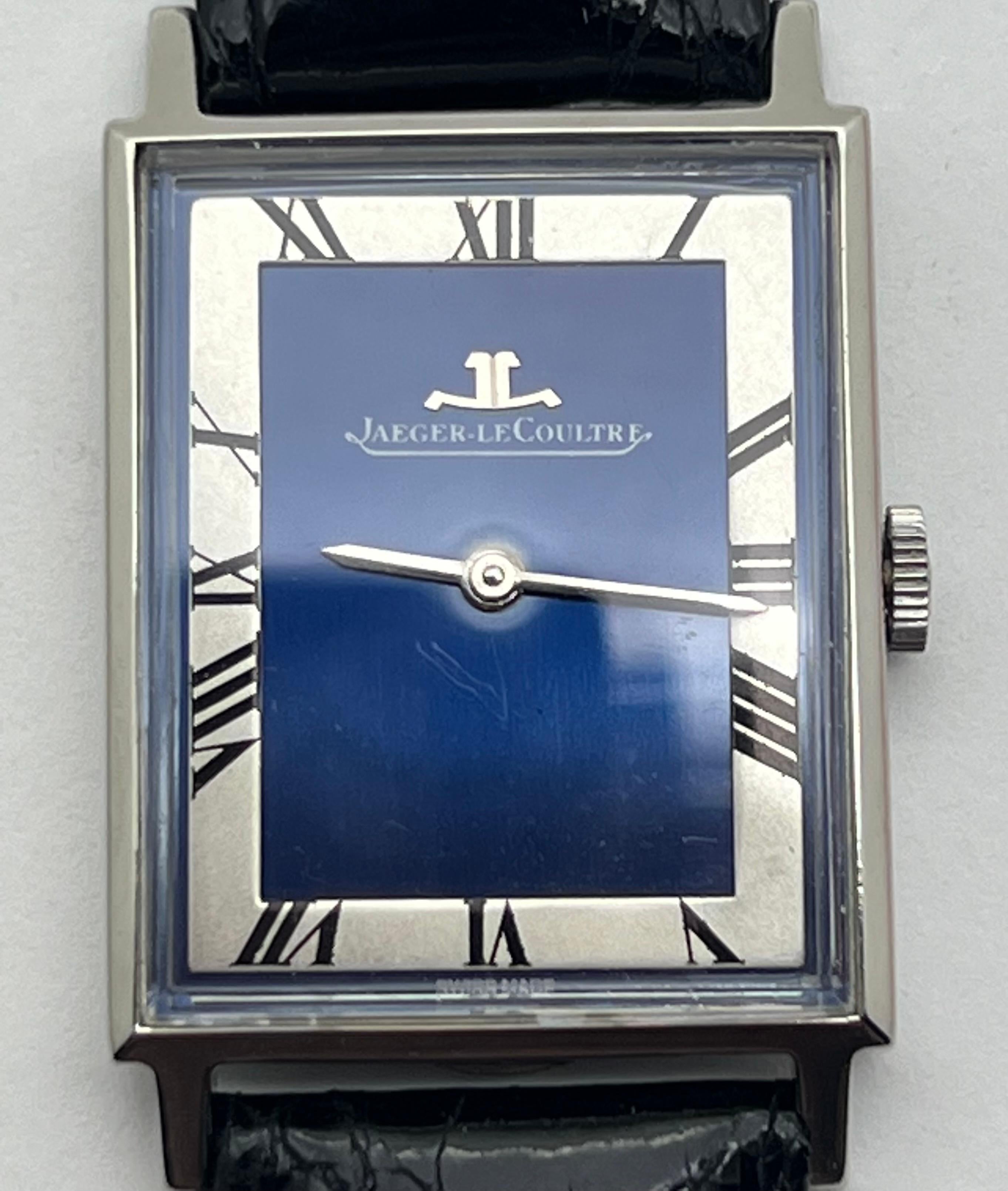 1960's Jaeger Lecoultre Stainless Steel Restored For Sale 7