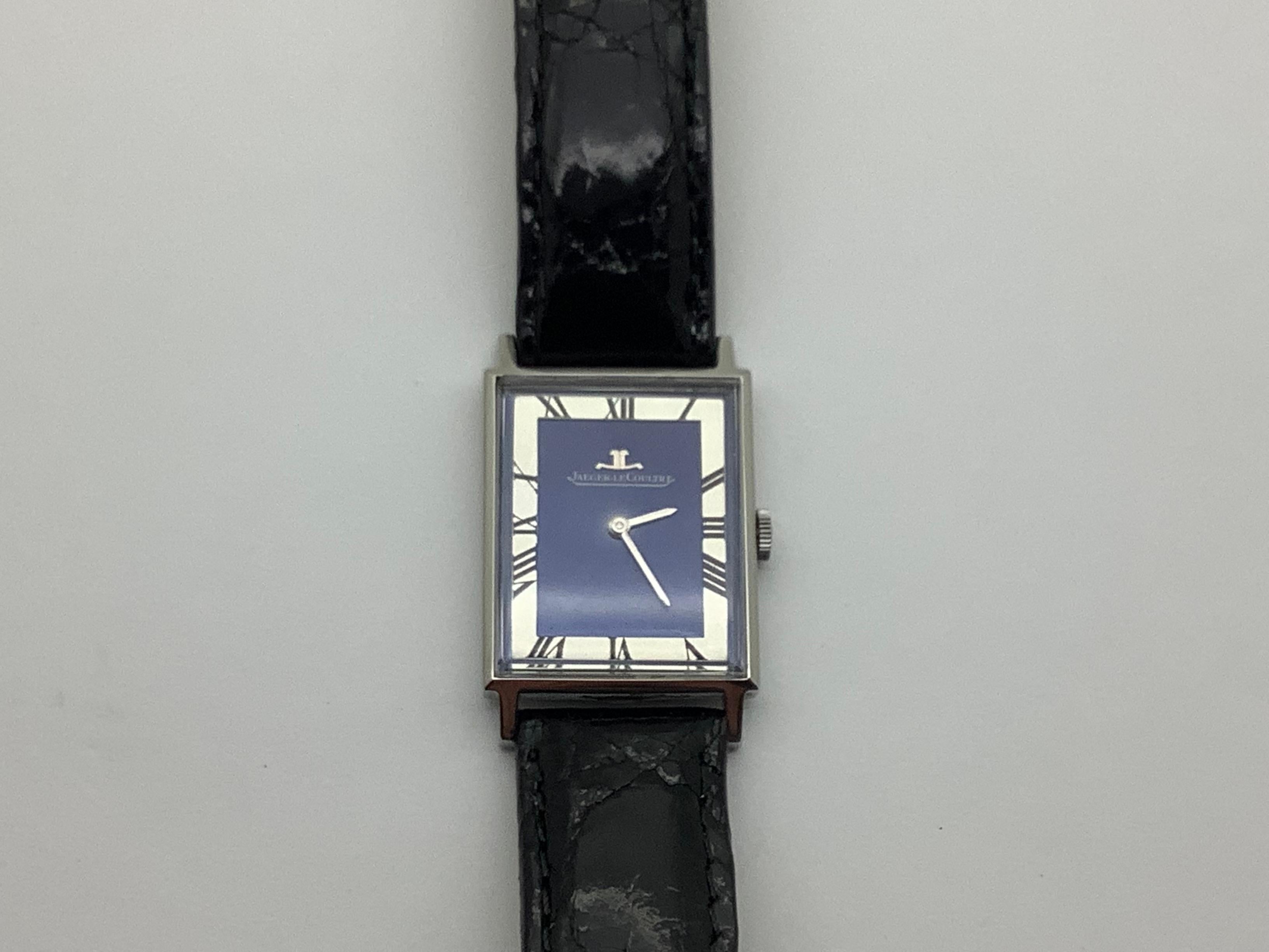 1960's Jaeger Lecoultre Stainless Steel Restored For Sale 1