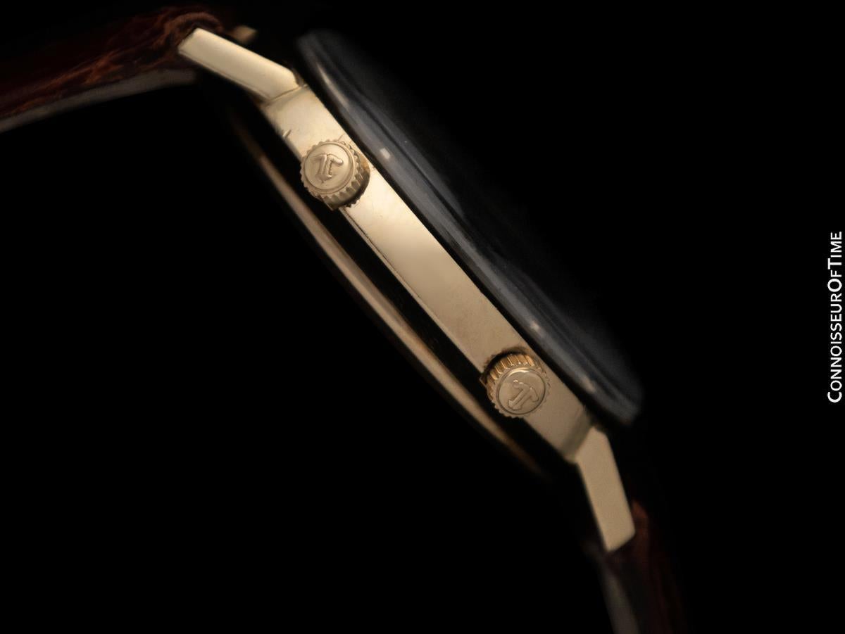 Men's 1960's Jaeger-LeCoultre Vintage Mens Memovox Alarm Reveil, Automatic - 10K Gold