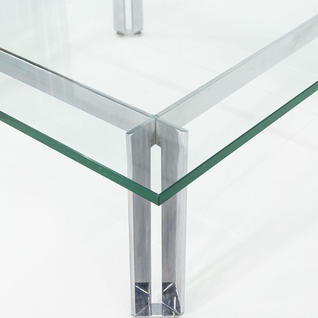Table basse en acier chromé et verre des années 1960 James Howell for Tri-Mark Designs en vente 5