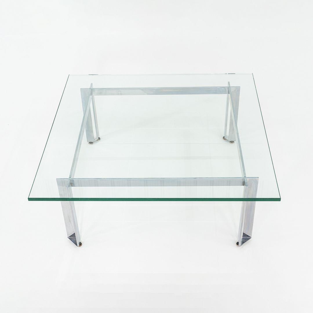 Table basse en acier chromé et verre des années 1960 James Howell for Tri-Mark Designs en vente 2