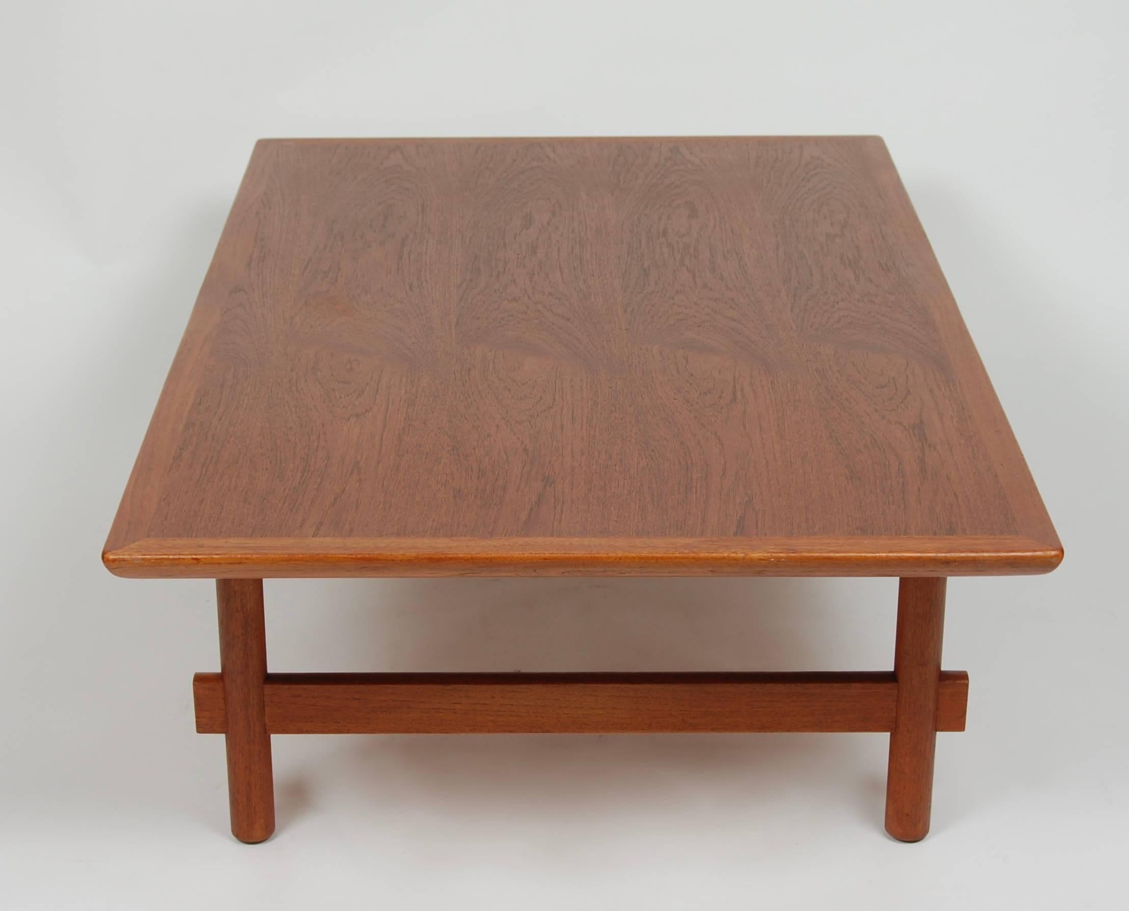 1960s Japanese Modernist Teak Coffee Table 2