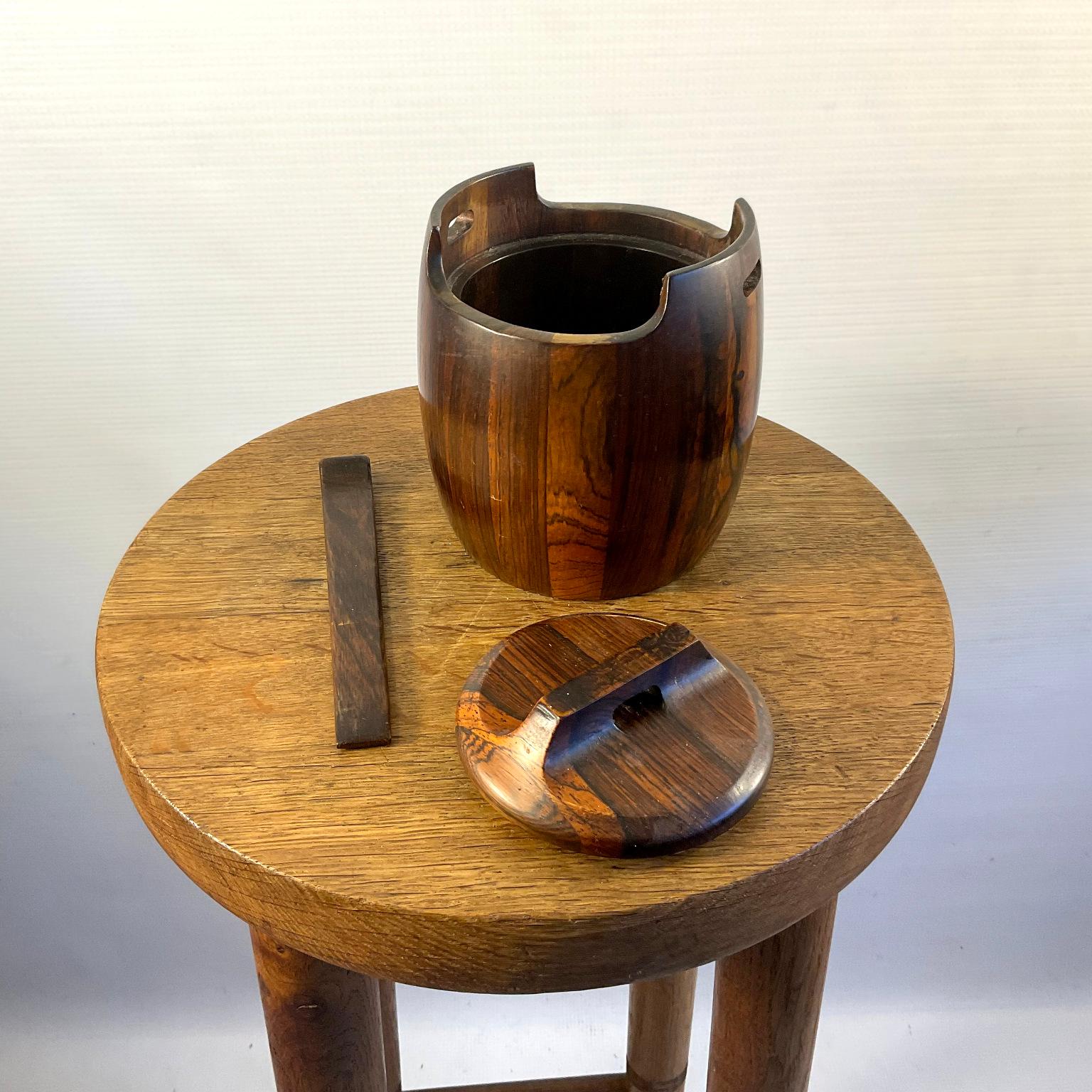 Jarre à tabac Jean Gillon pour Italma Wood Art Brésil, années 1960 en vente 2