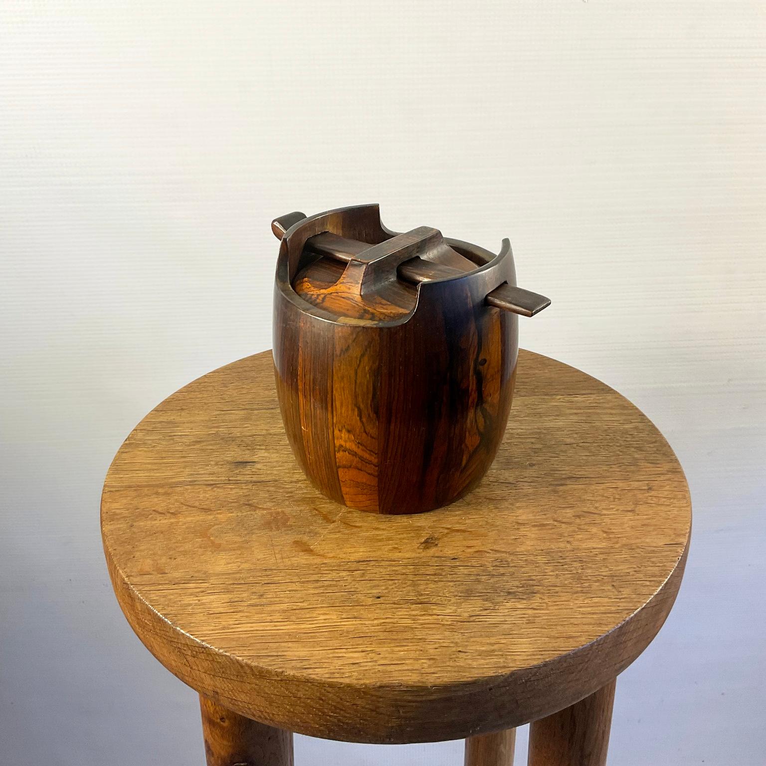 Jarre à tabac Jean Gillon pour Italma Wood Art Brésil, années 1960 en vente 3