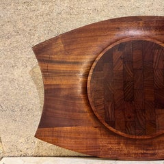 1960s Jens Quistgaard Dansk Charcuterie Rare Wood Tray Denmark