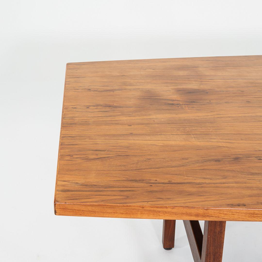 Acier Table de salle à manger ou de conférence Jens Risom Design Inc. des années 1960, modèle T 180 en vente
