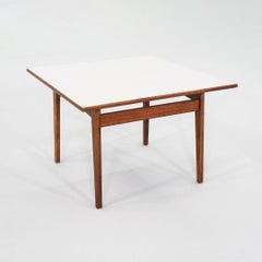 1960s Jens Risom Design Walnut and Laminate Side / End Table 32"