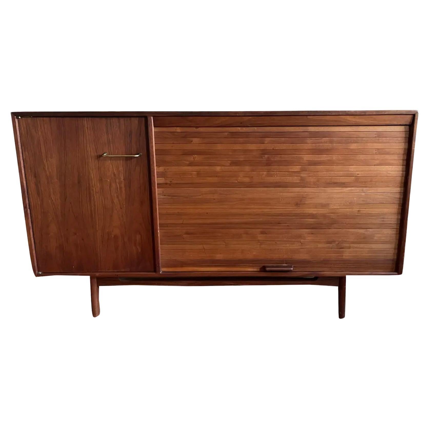 1960s Jens Risom Teak Credenza