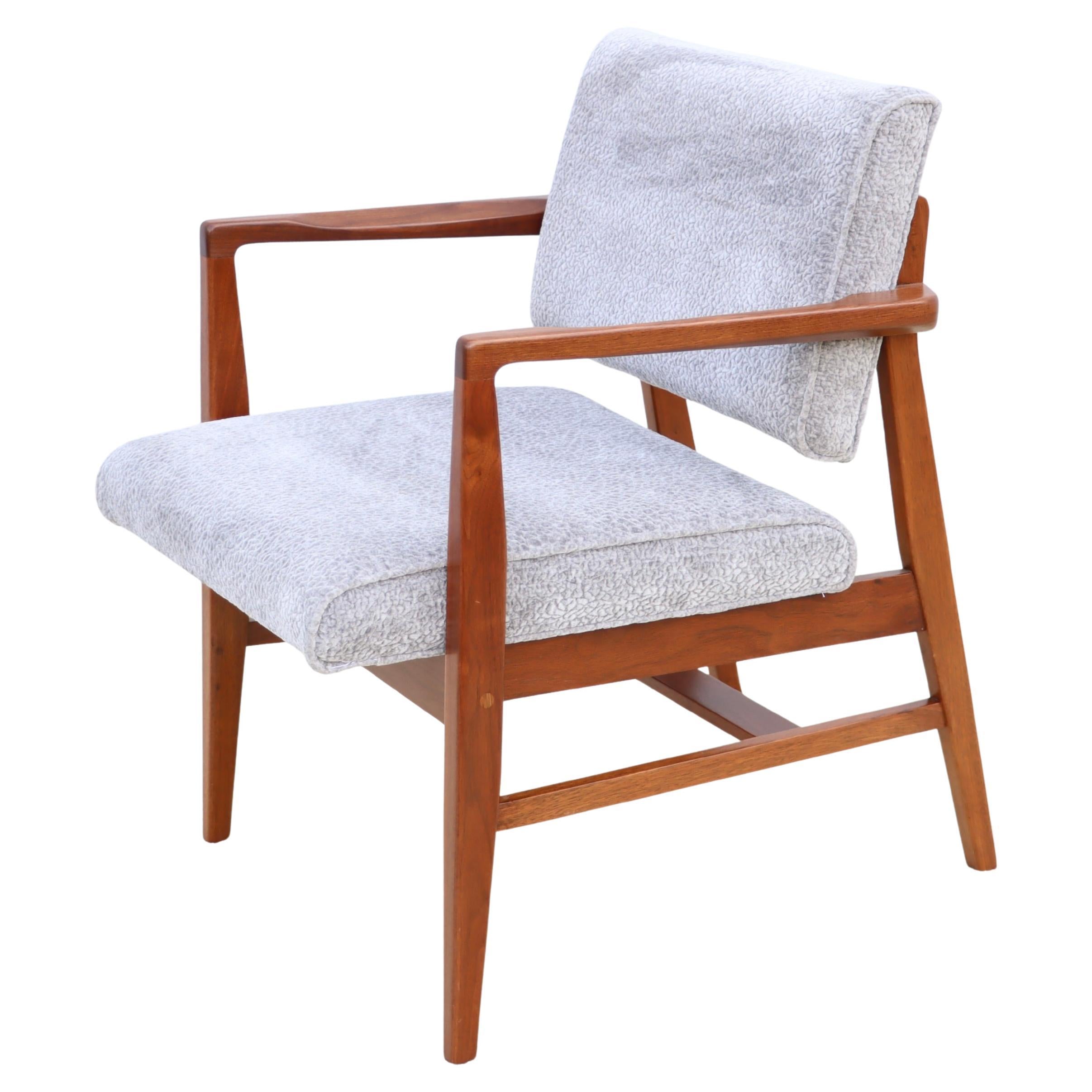 1960's Jens Risom Walnut Desk chair