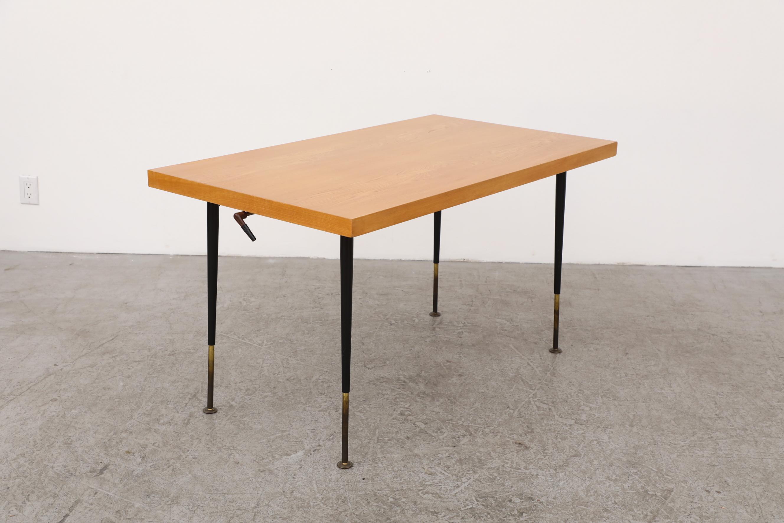 1960s Jese Möbel Height Adjustable Console-side-dining Table 1