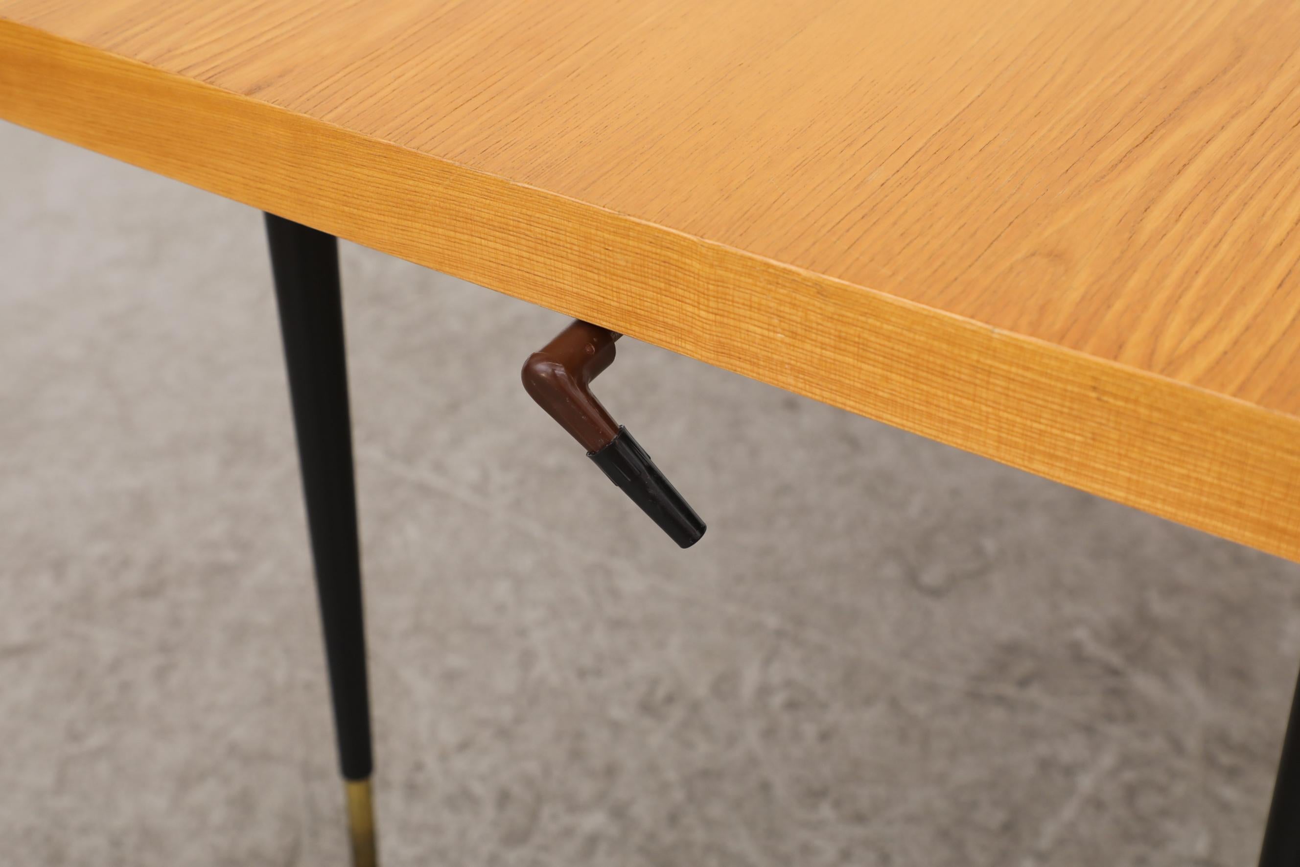 1960s Jese Möbel Height Adjustable Console-side-dining Table 2