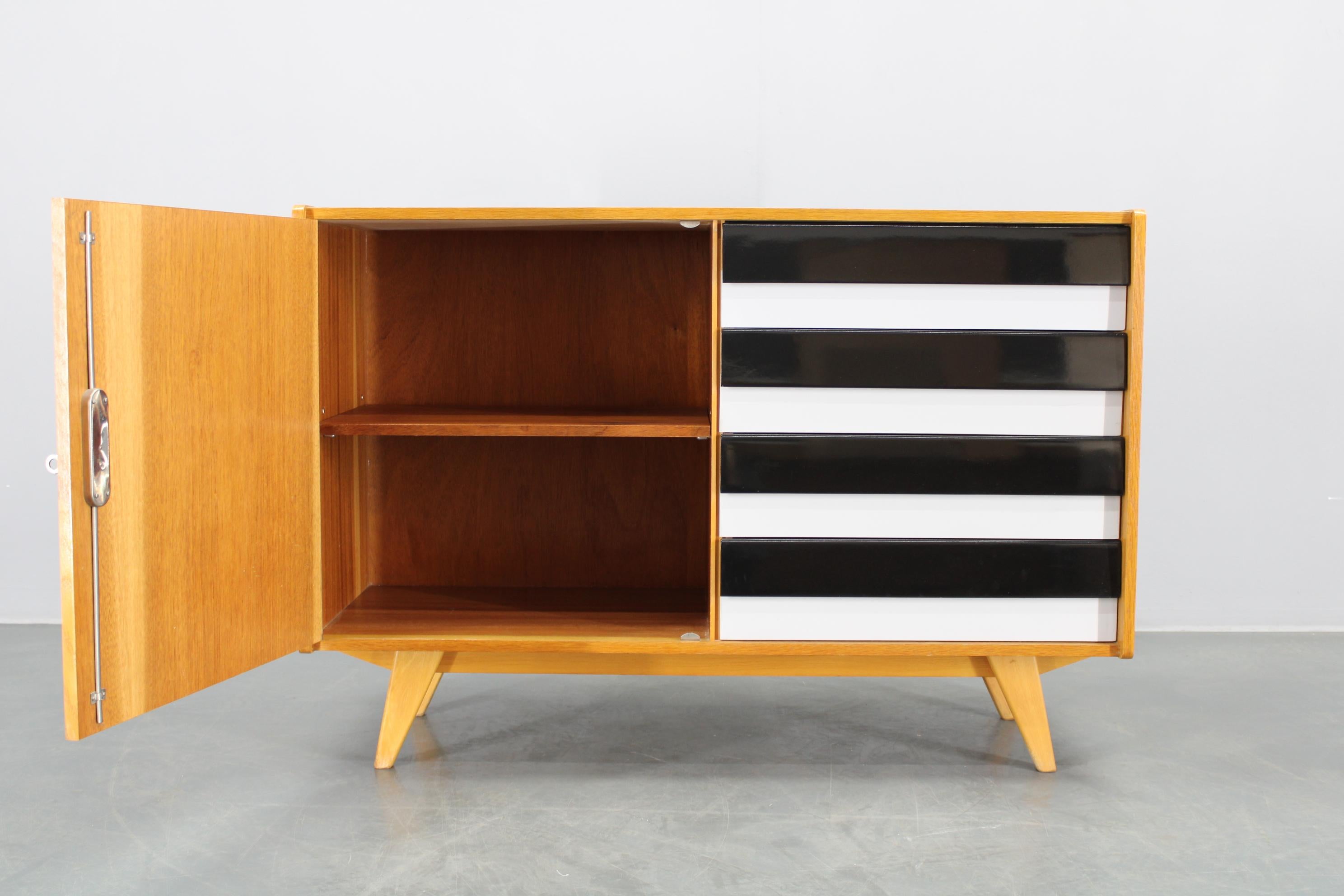 1960s Jiri Jiroutek Chest of Drawers U-458, Czechoslovakia 6