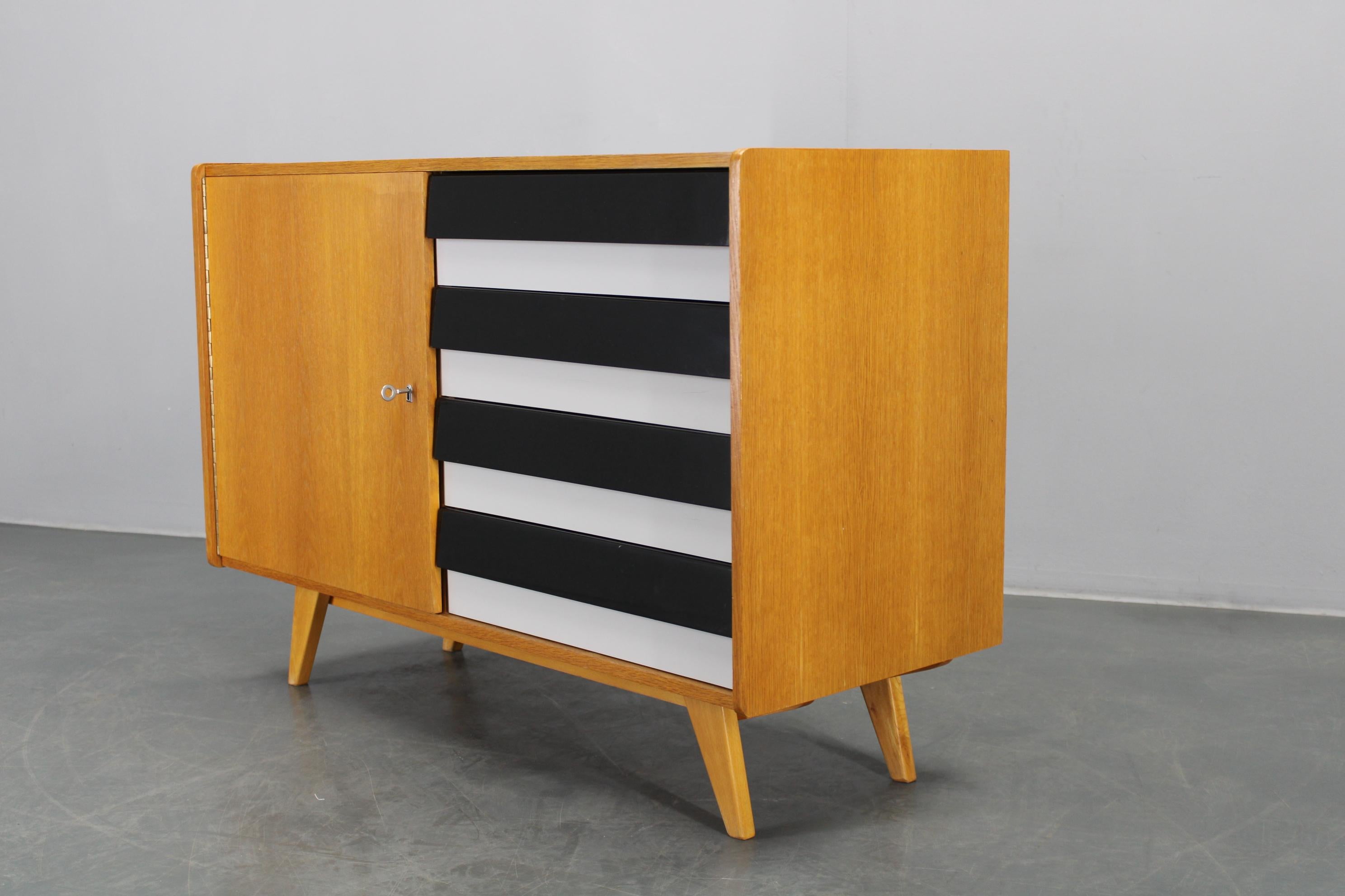 1960s Jiri Jiroutek Chest of Drawers U-458, Czechoslovakia 9