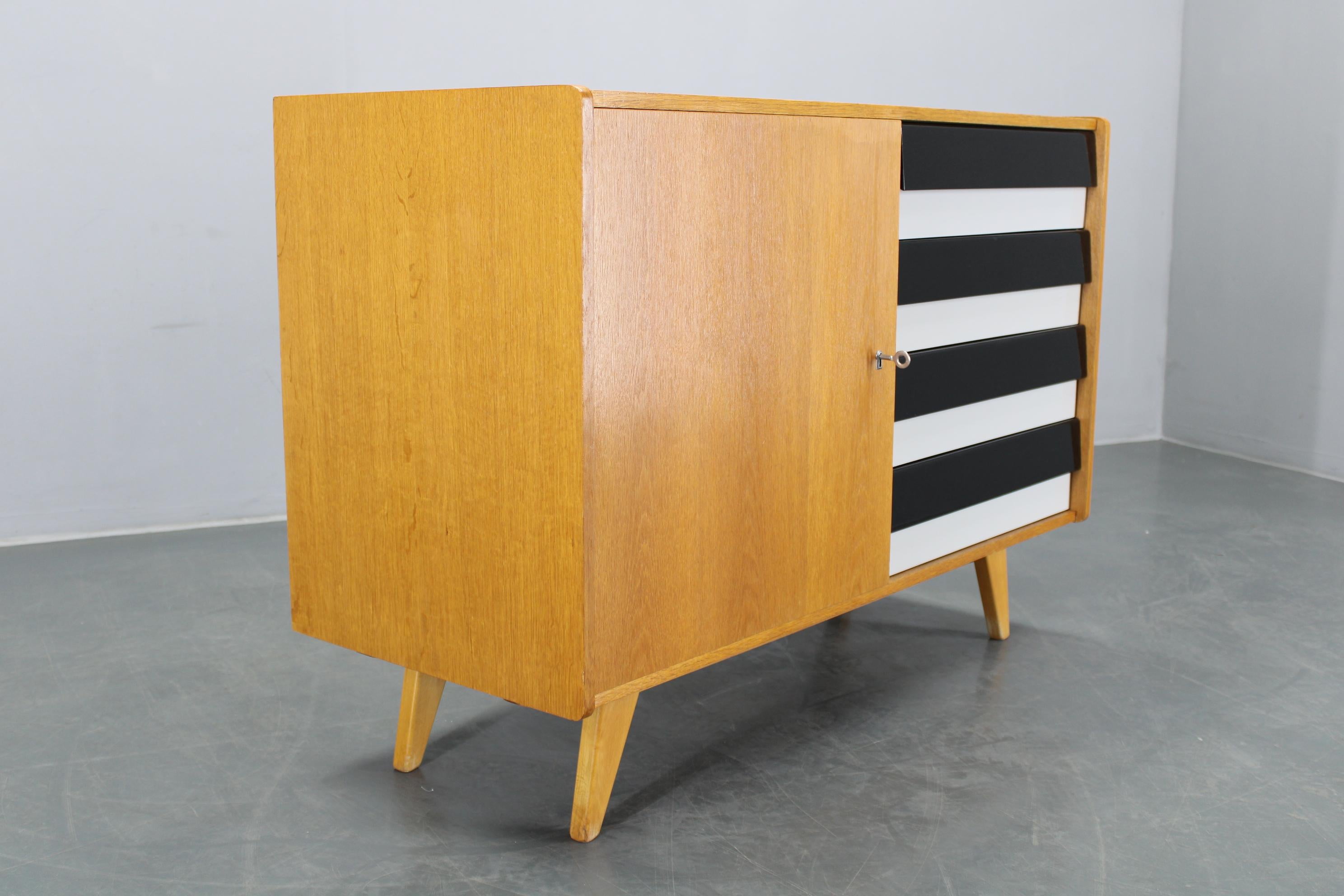 1960s Jiri Jiroutek Chest of Drawers U-458, Czechoslovakia 11