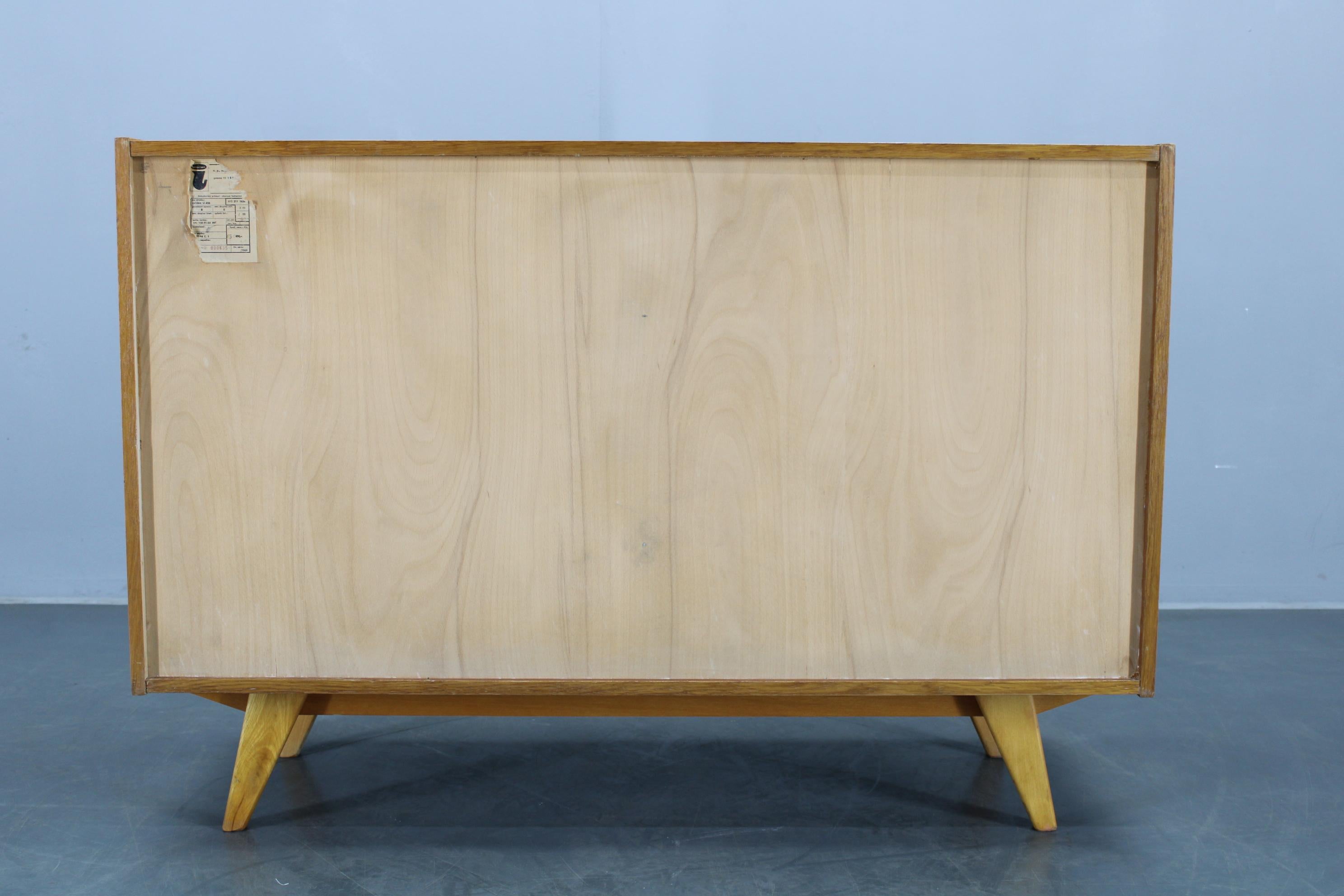 1960s Jiri Jiroutek Chest of Drawers U-458, Czechoslovakia 13