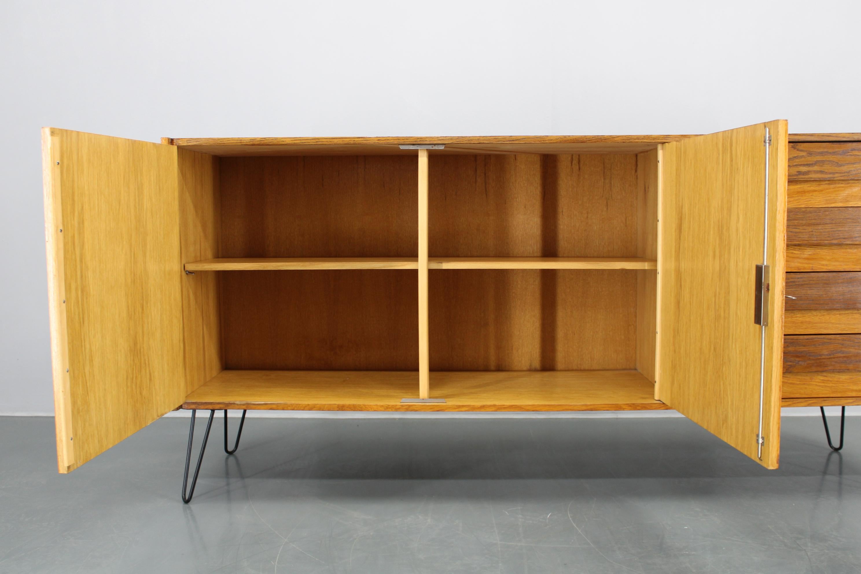 1960s Jiri Jiroutek Upcycled Sideboard, Czechoslovakia For Sale 5