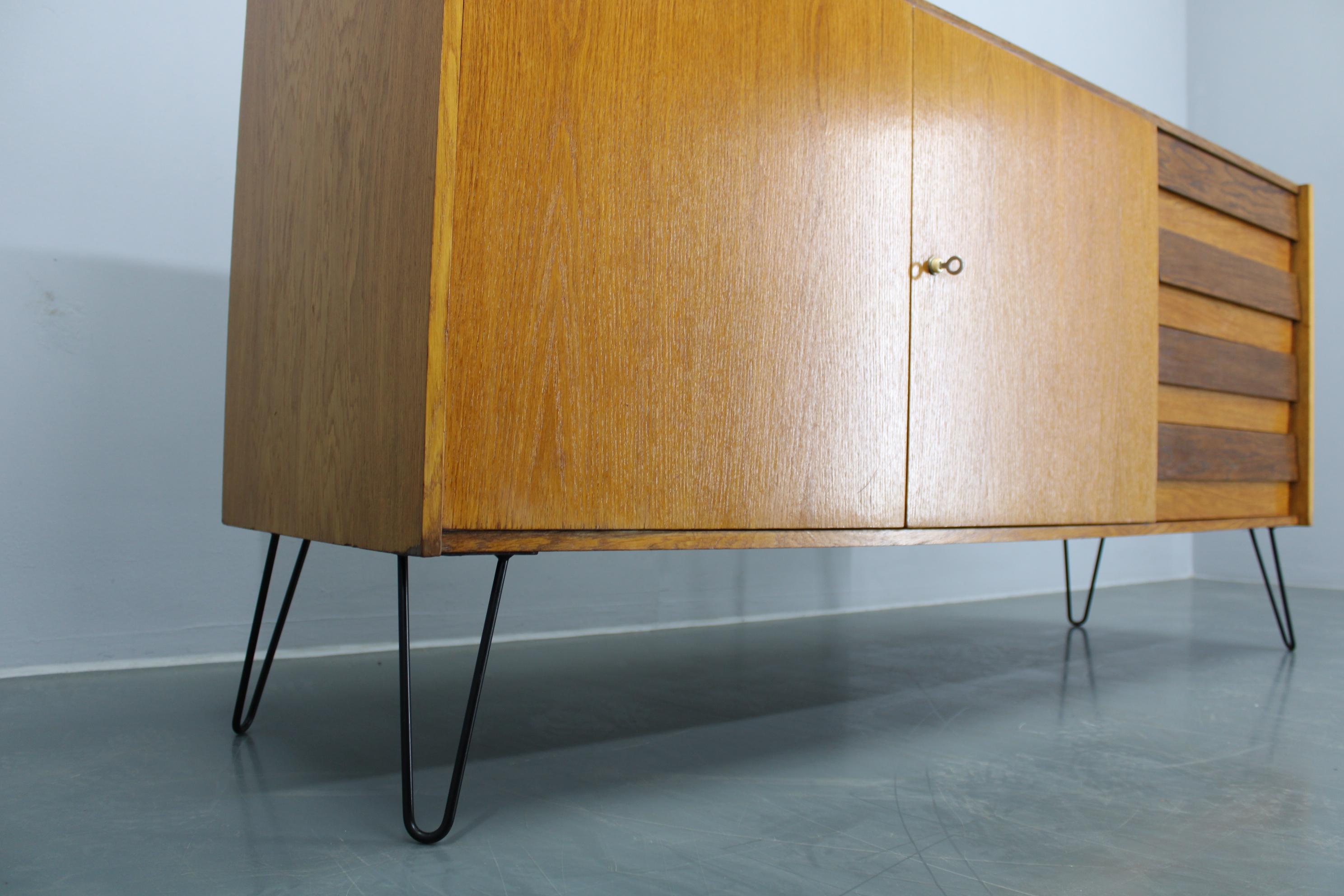 1960s Jiri Jiroutek Upcycled Sideboard, Czechoslovakia For Sale 6