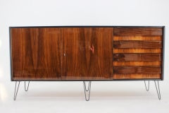 1960s Jiri Jiroutek Upcycled Sideboard , Czechoslovakia