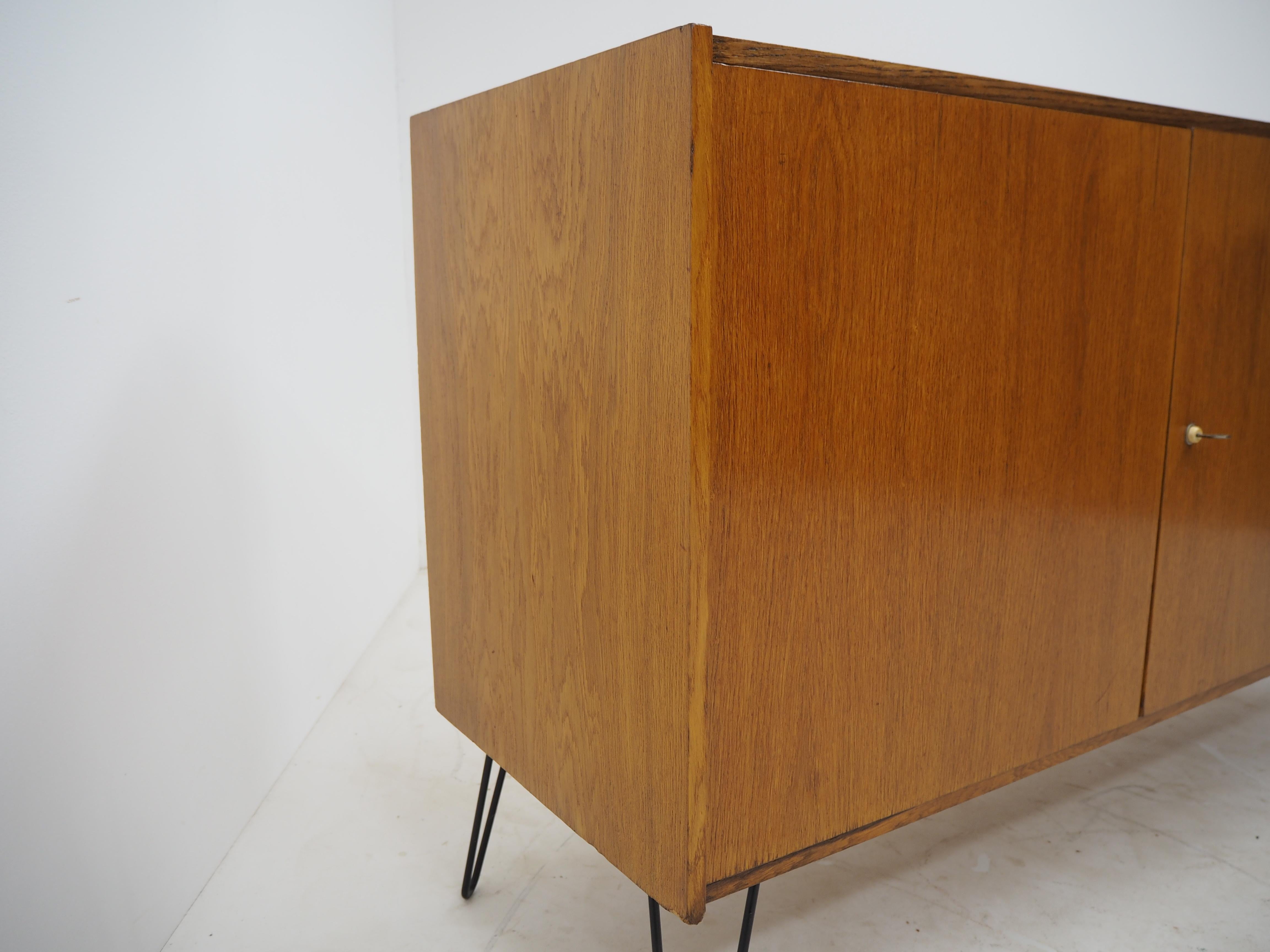 1960s Jiri Jiroutek Upcycled Sideboard, Czechoslovakia In Good Condition For Sale In Praha, CZ