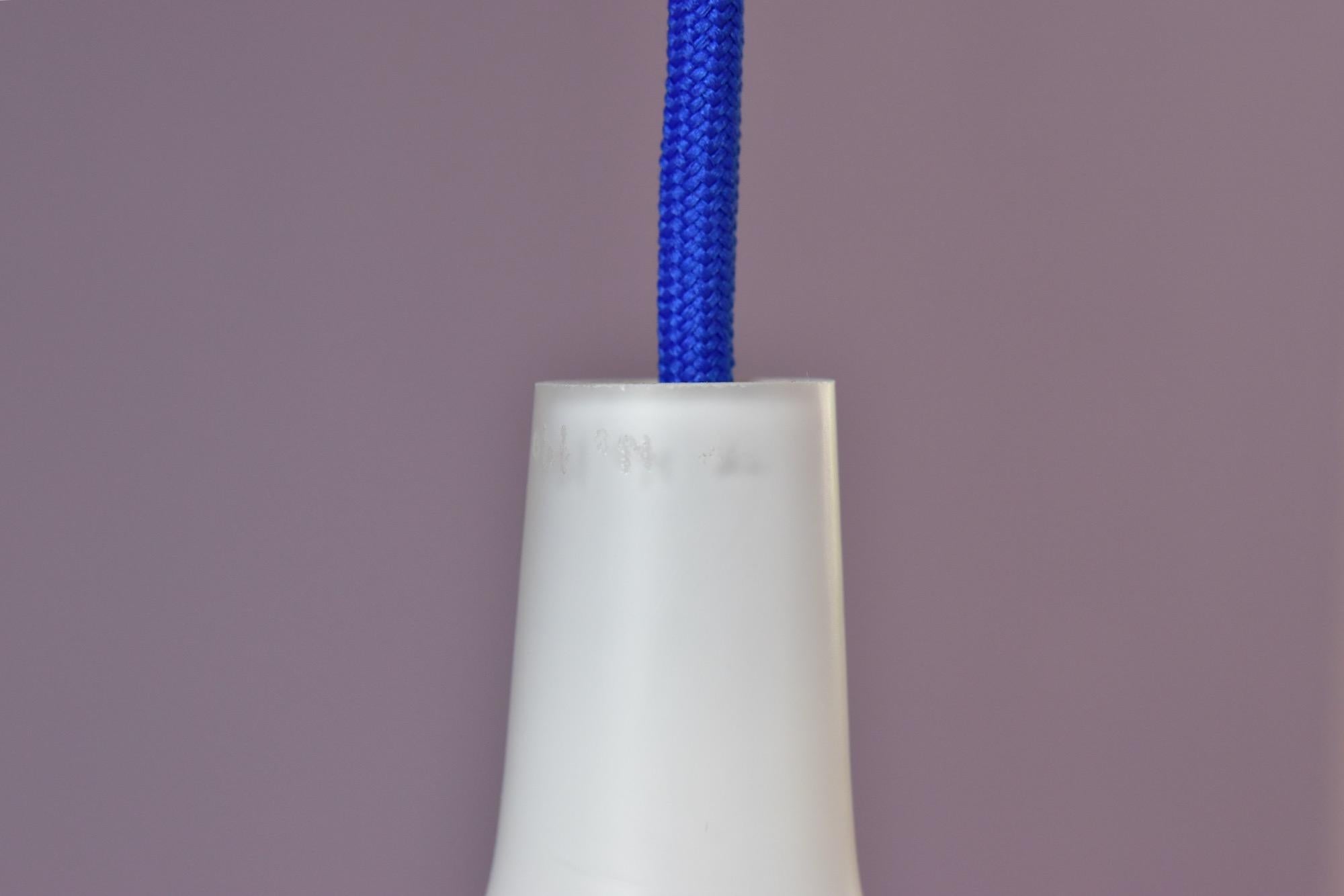 Scandinavian Modern 1960s Jo Hammerborg Signed Pompei Pendant Lamp for Fog & Morup and Holmegaard For Sale