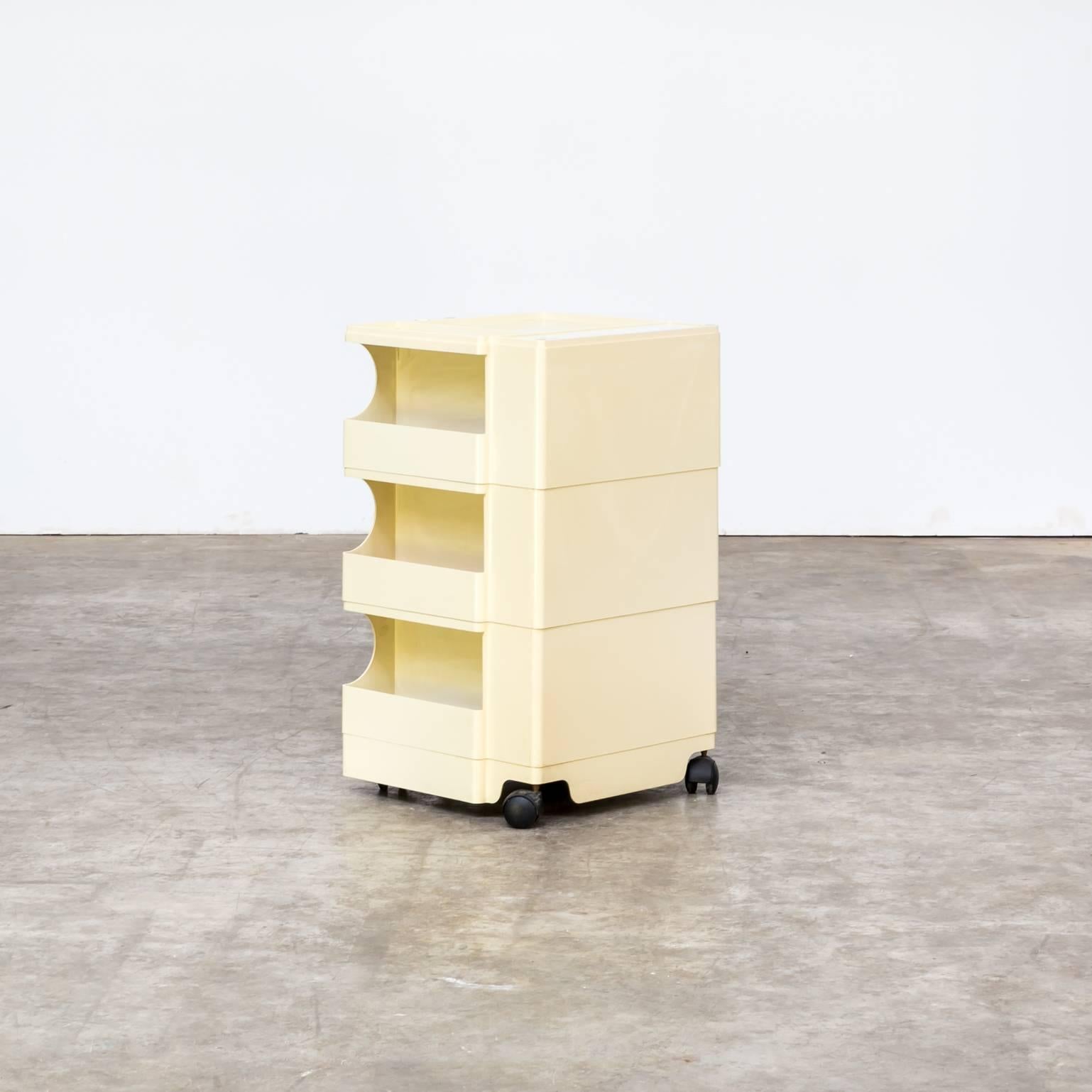 Italian 1960s Joe Colombo “Boby” Storage Trolley Organizer for B-Line Office Furniture For Sale