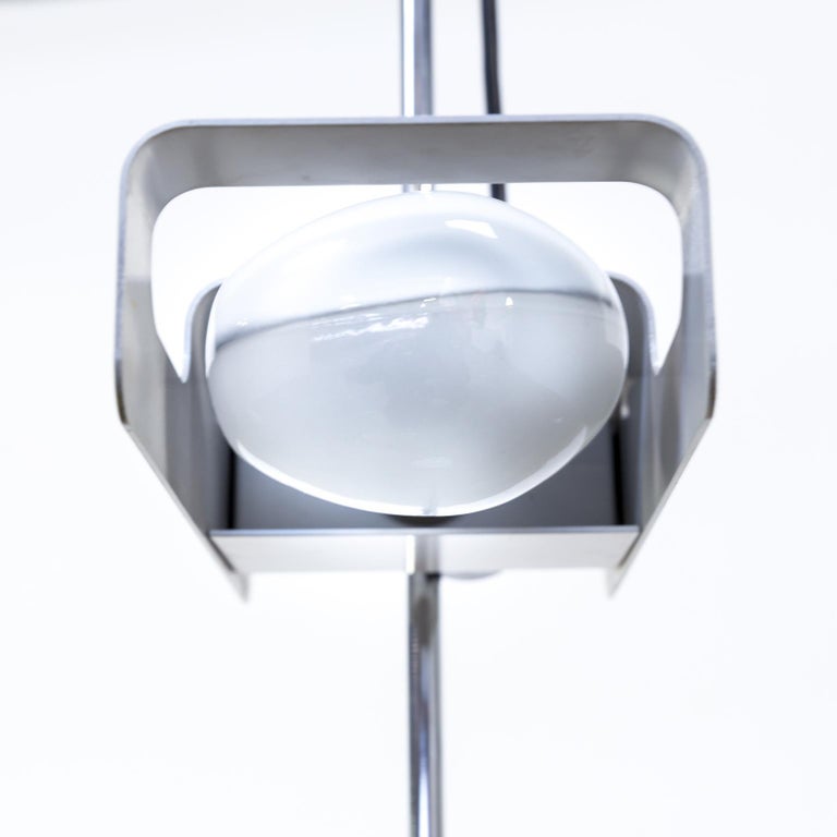 1960s Joe Colombo Spider Grey Floor Lamp For O Luce Bei