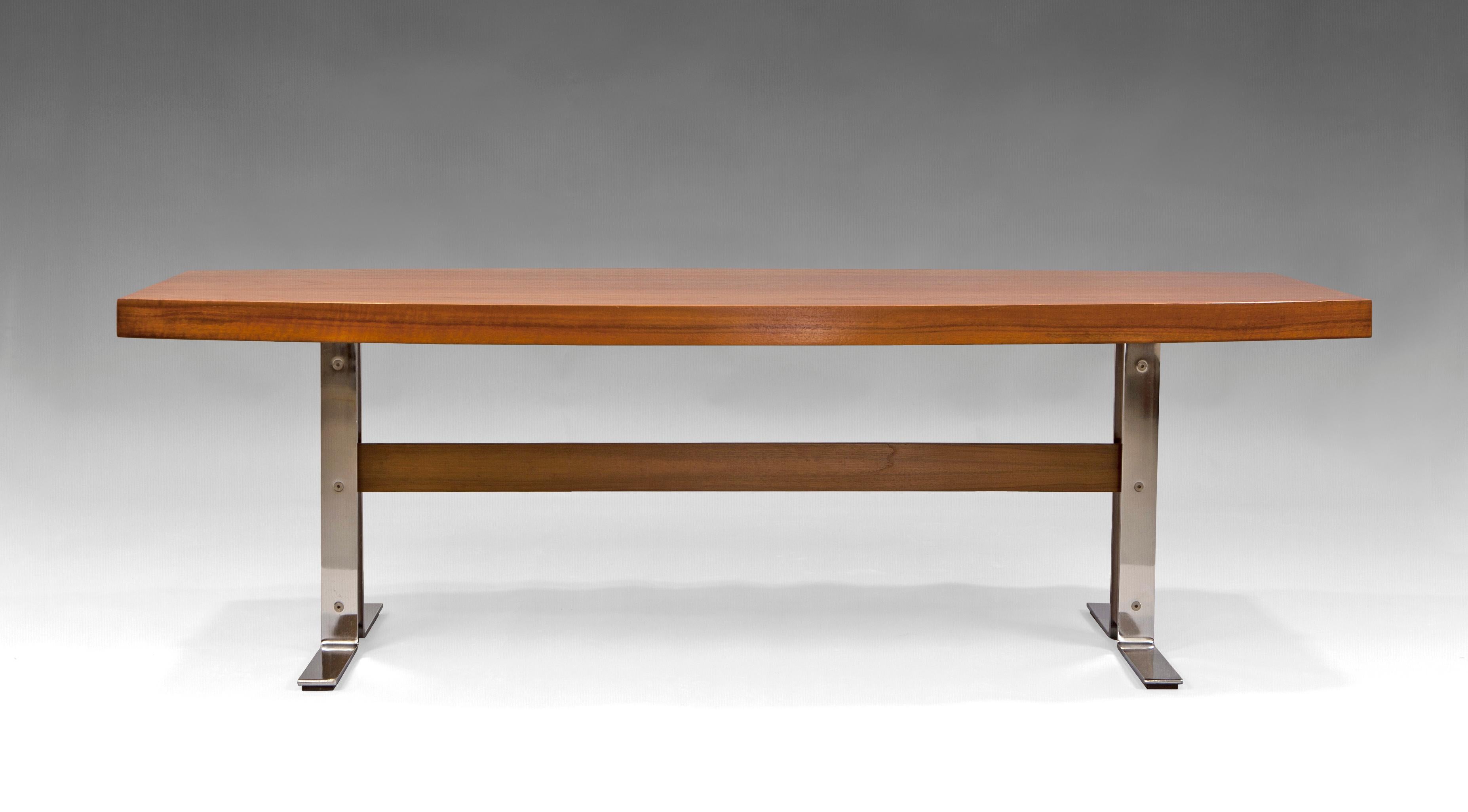 1960s Johannes Andersen Coffee Table In Excellent Condition For Sale In Madrid, ES