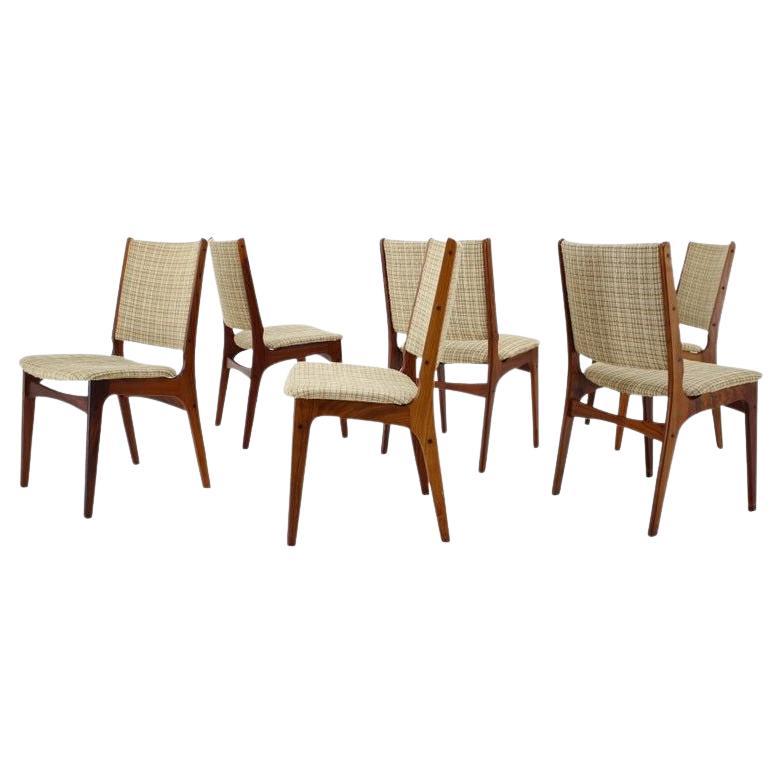 1960s Johannes Andersen Dining Chairs, Set of 6, Denmark