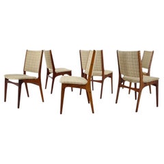 1960 Sillas de comedor Johannes Andersen, Juego de 6, Dinamarca