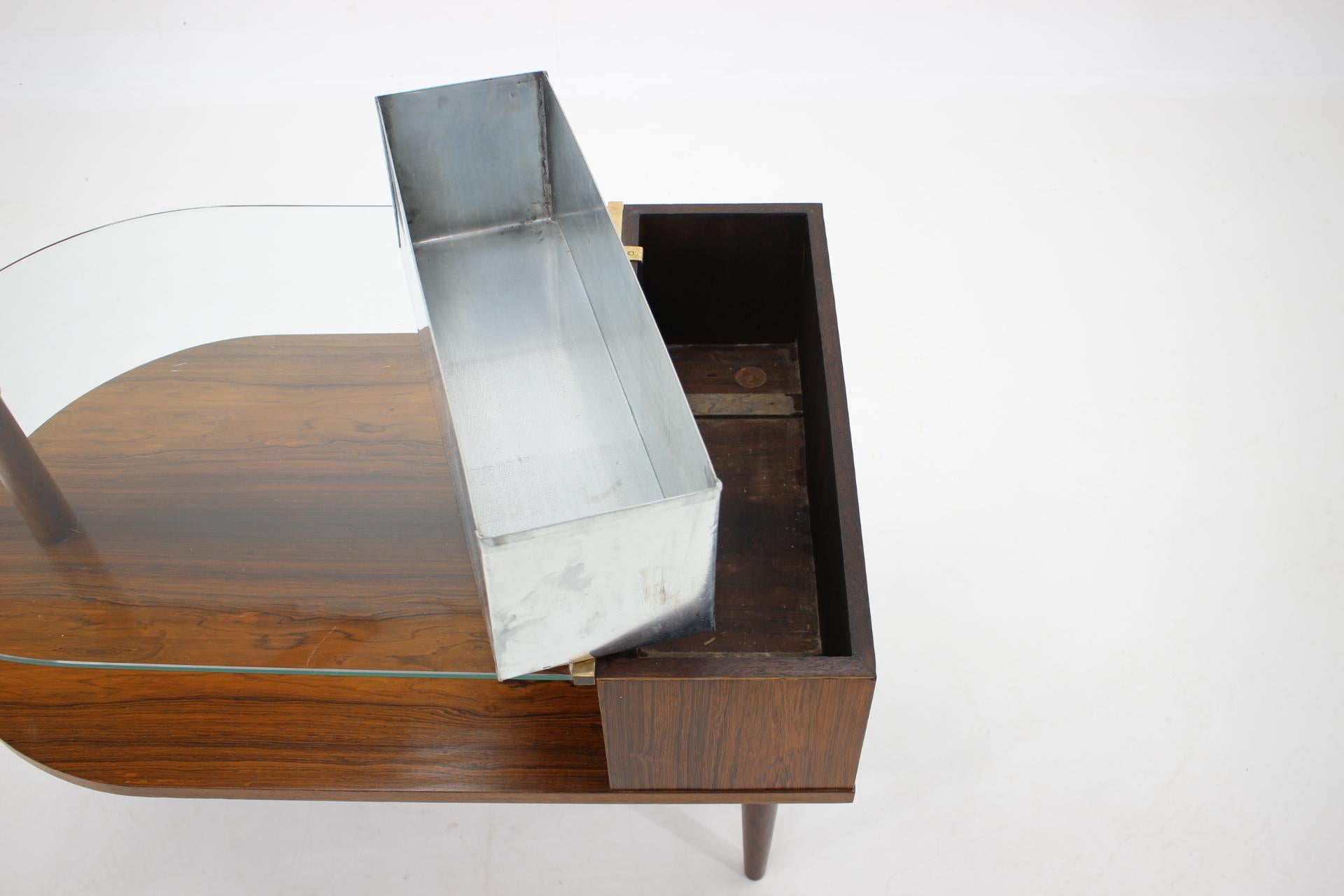 Mid-Century Modern 1960s Johannes Andersen Planter Coffee Table for Silkeborg, Denmark