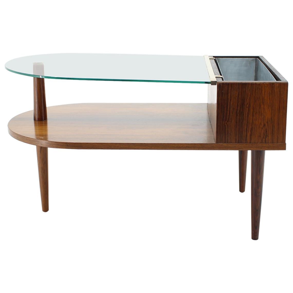 1960s Johannes Andersen Planter Coffee Table for Silkeborg, Denmark