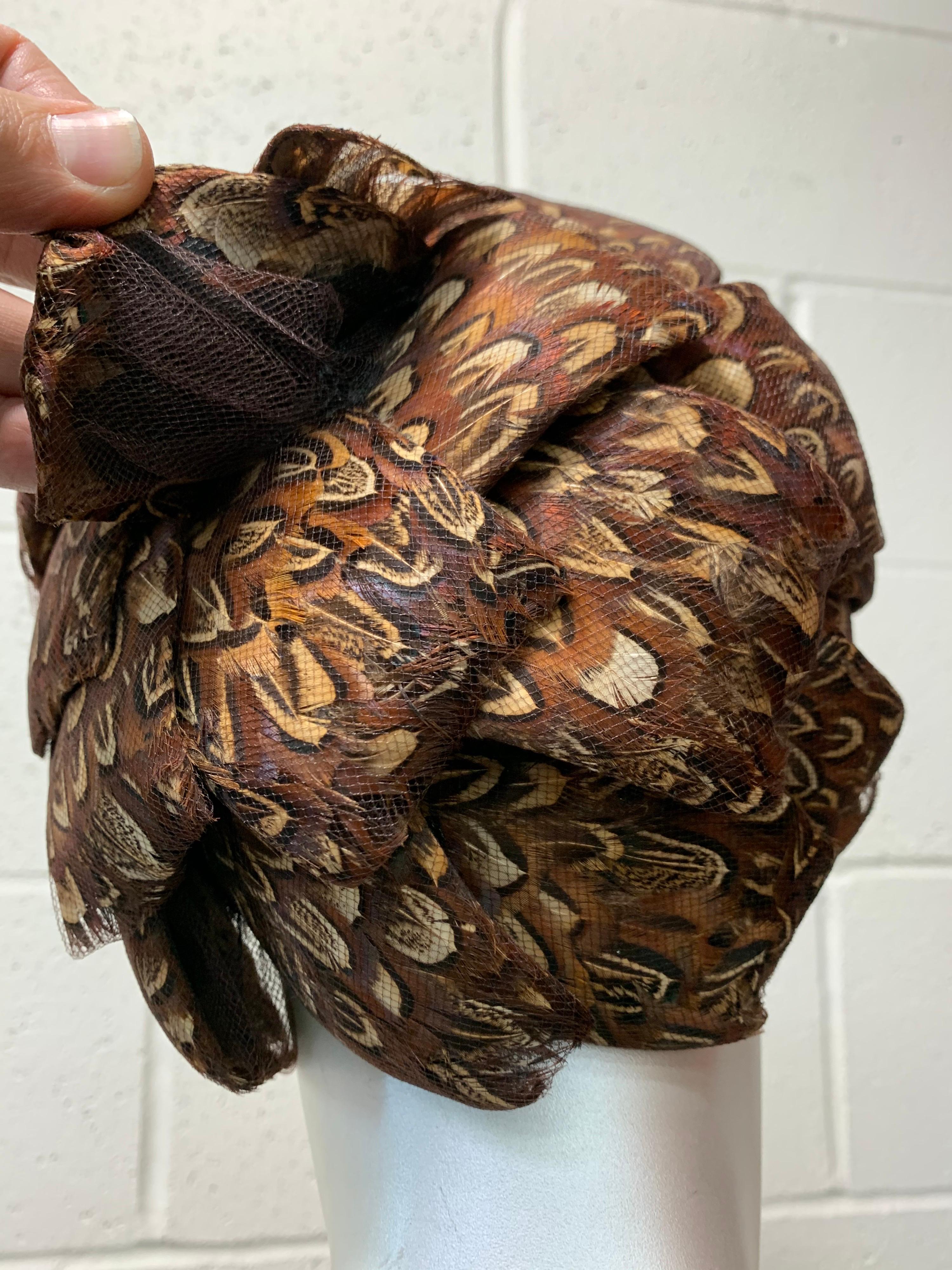 hat with pheasant feather