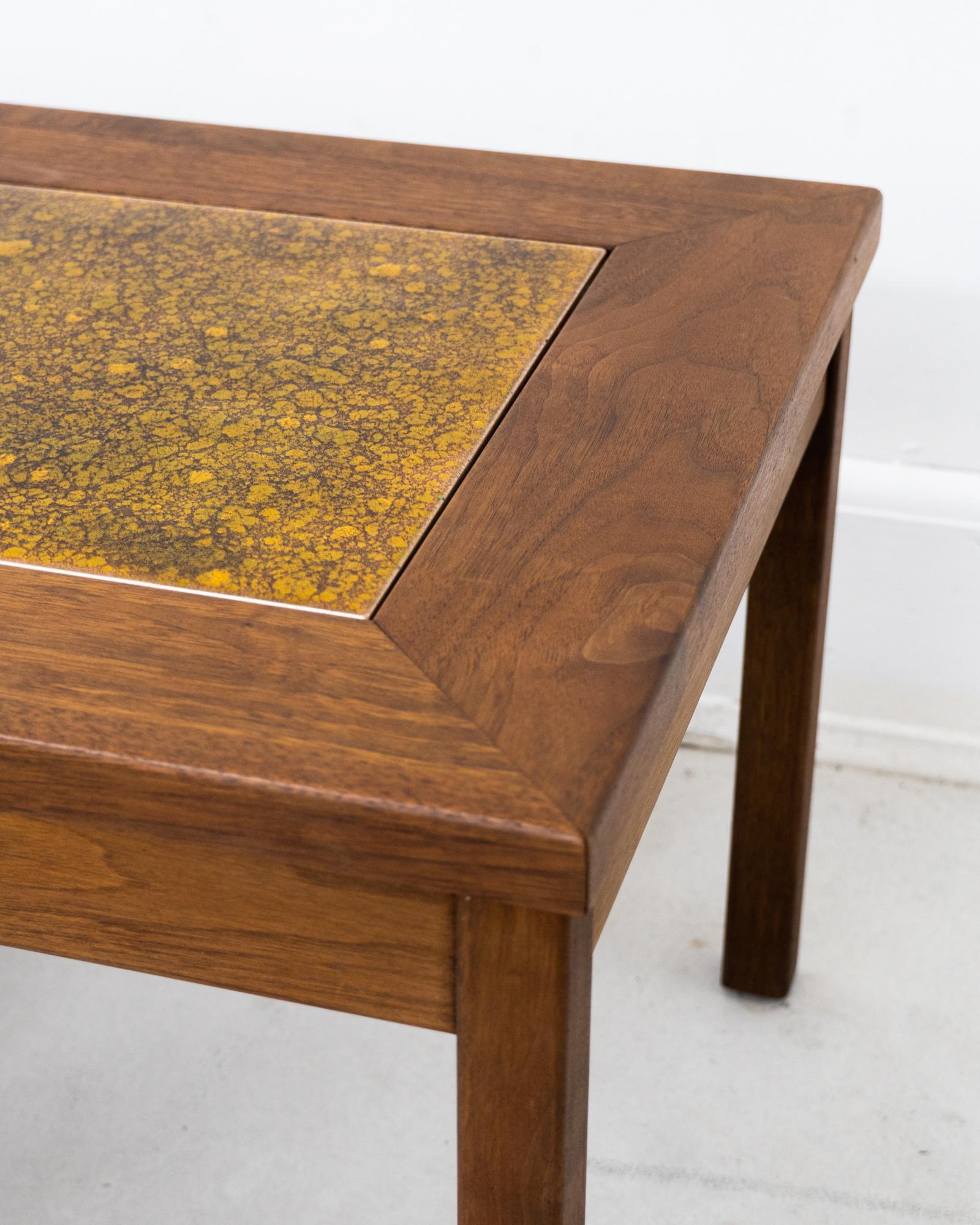 Beistelltische aus blauen Konstellationsfliesen von John Keal für Brown Saltman, 1960er Jahre im Angebot 1