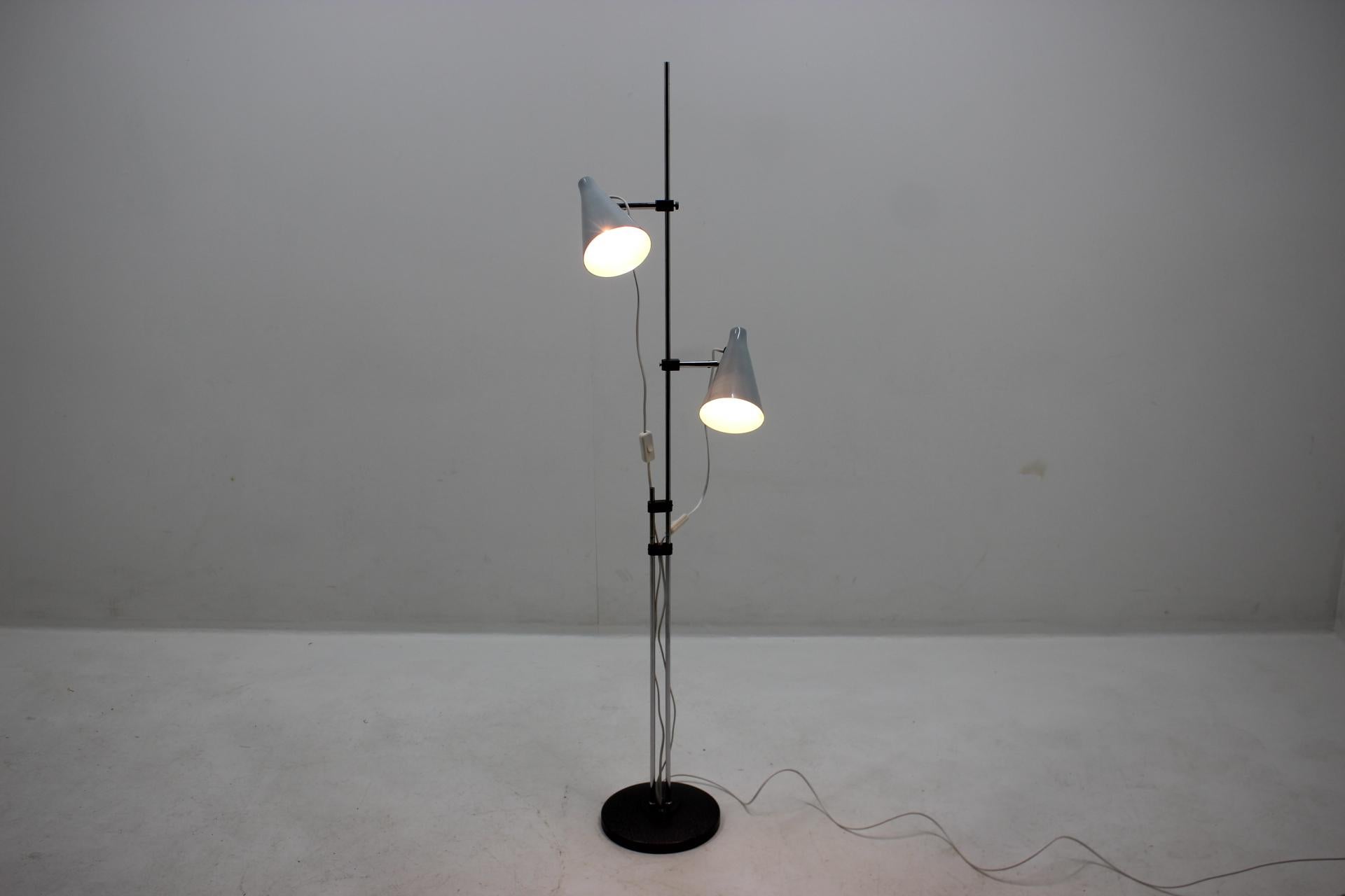 1960s Josef Hurka Design Floor Lamp for Lidokov, Czechoslovakia 1