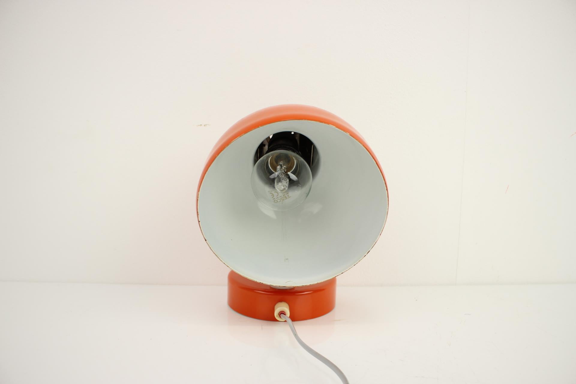 Mid-20th Century 1960s Design Wall or Table Lamp for Lidokov, Czechoslovakia For Sale