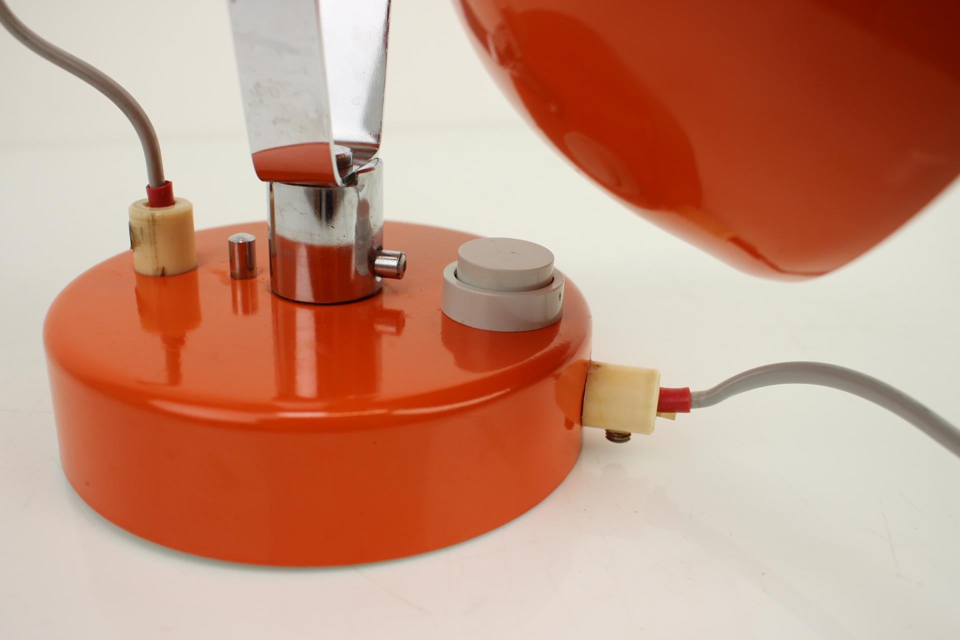 1960s Design Wall or Table Lamp for Lidokov, Czechoslovakia For Sale 1