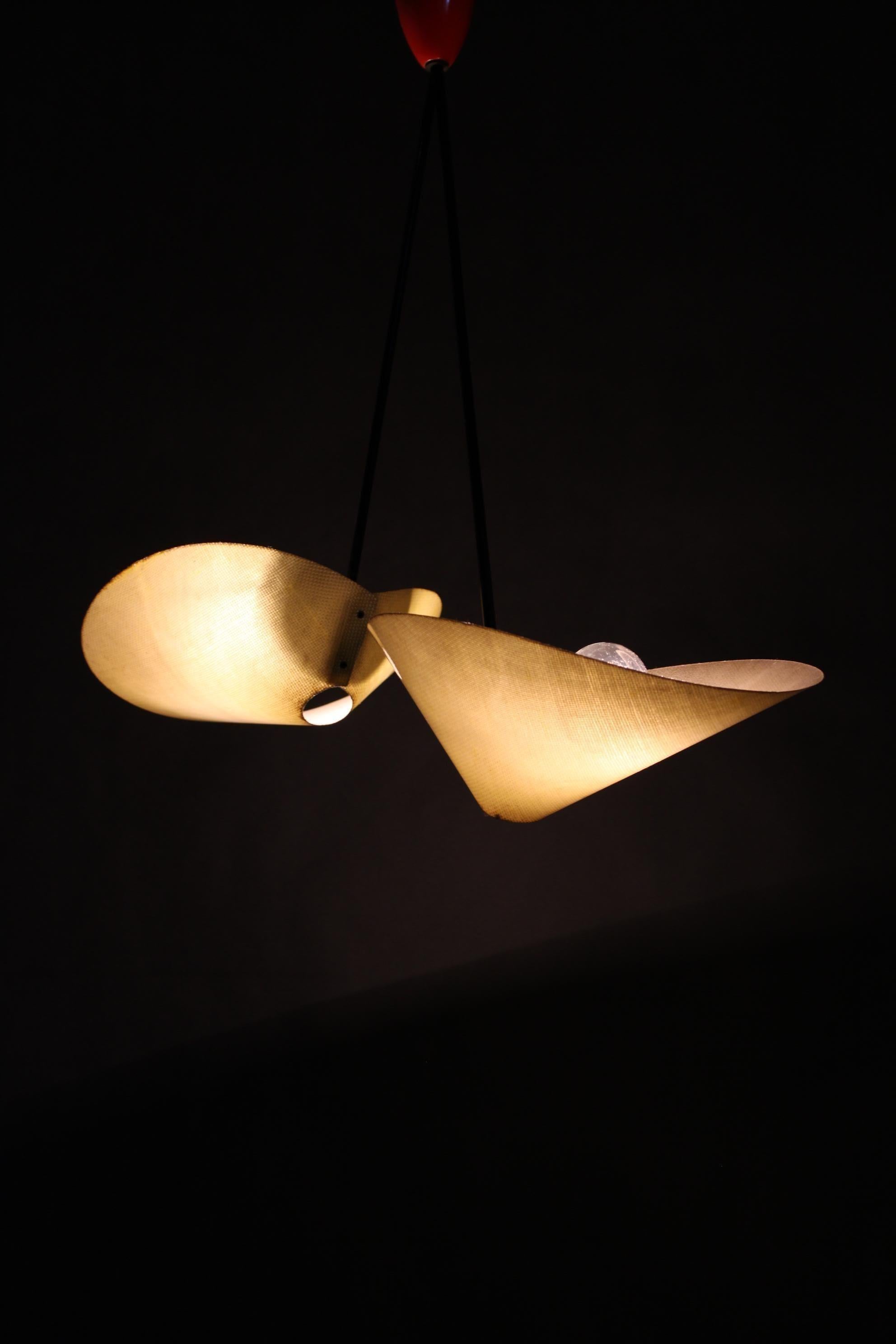 Lampada a sospensione Josef Hurka del 1960, Cecoslovacchia in vendita 4