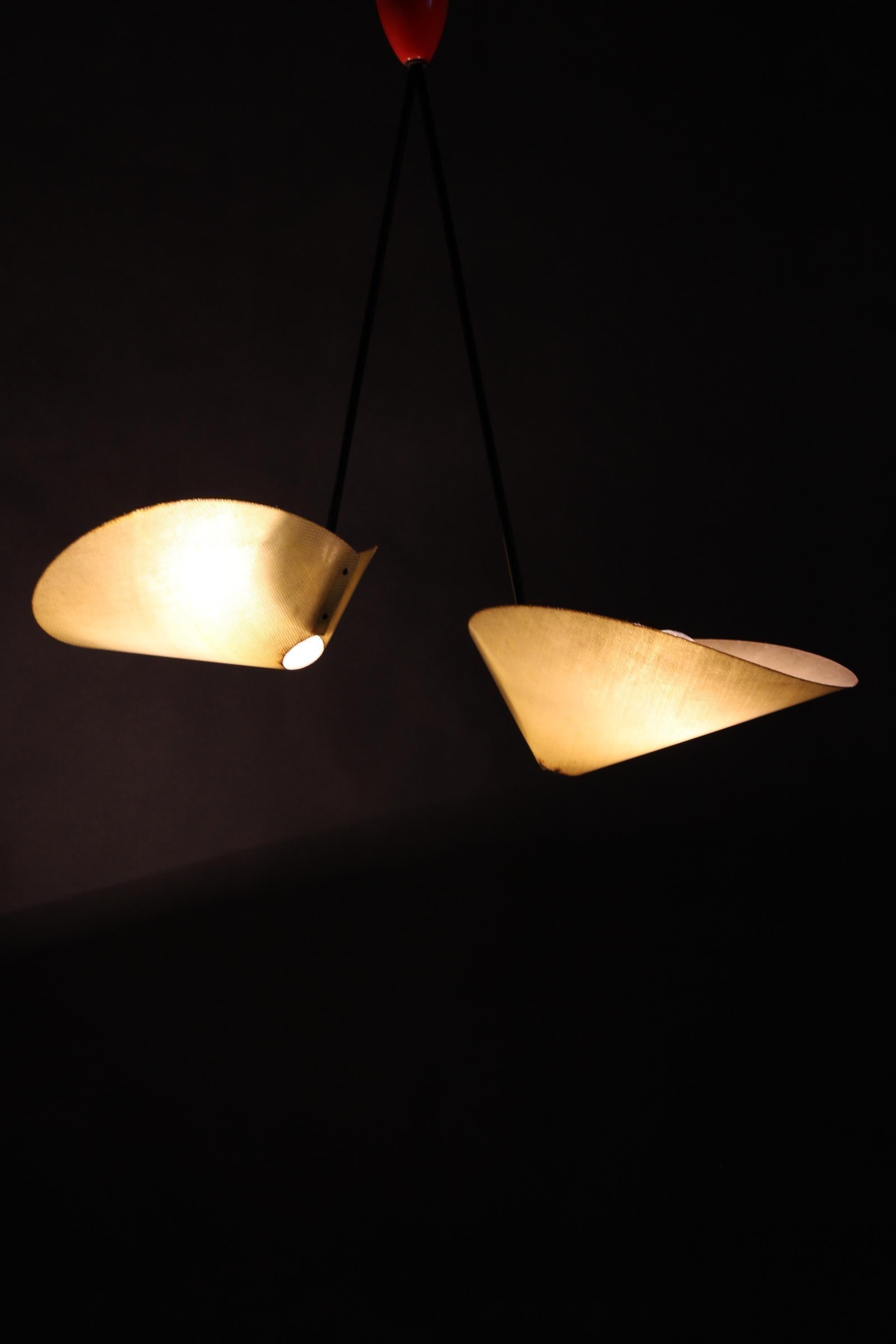 Lampada a sospensione Josef Hurka del 1960, Cecoslovacchia in vendita 3