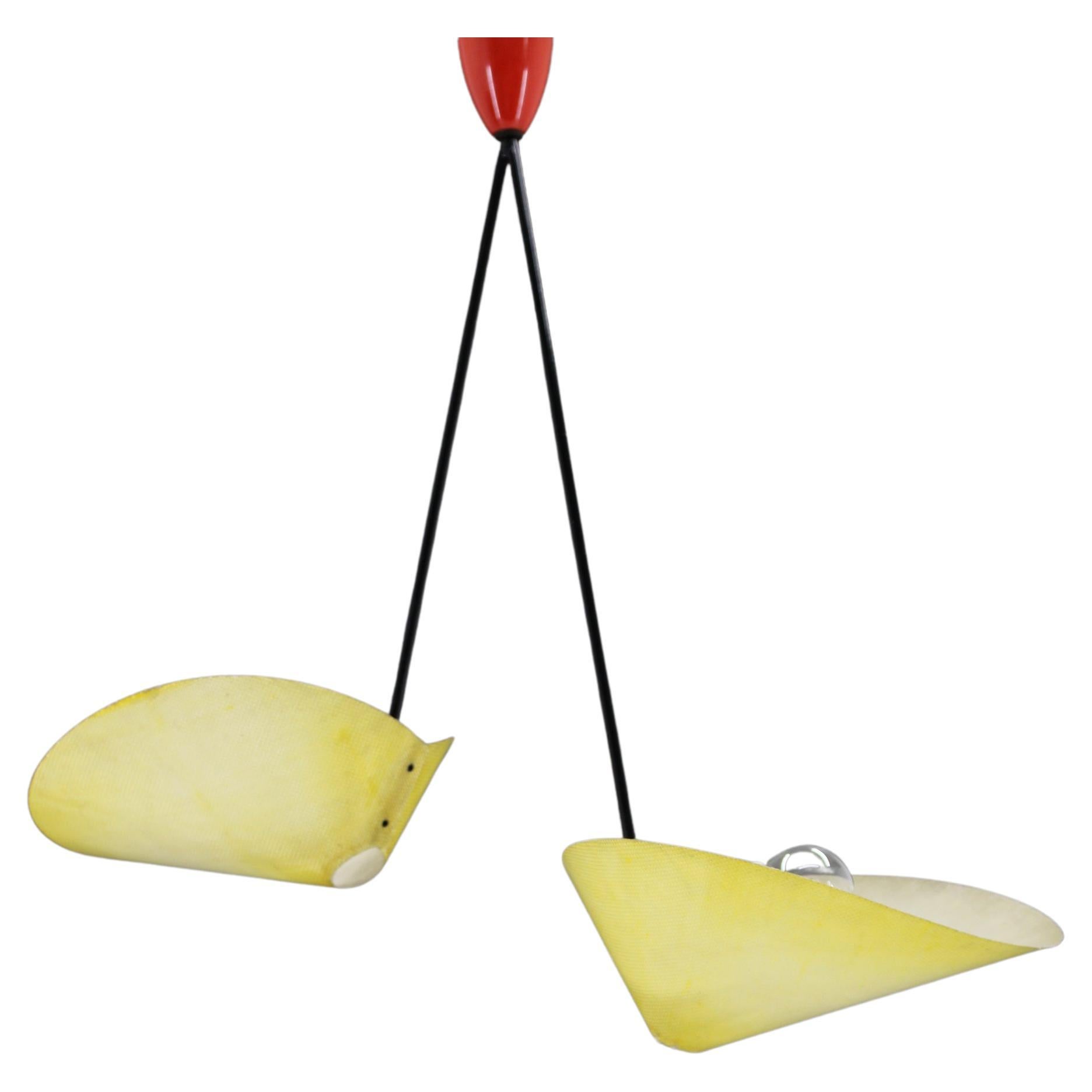 Lampe à suspension Josef Hurka, Tchécoslovaquie, années 1960