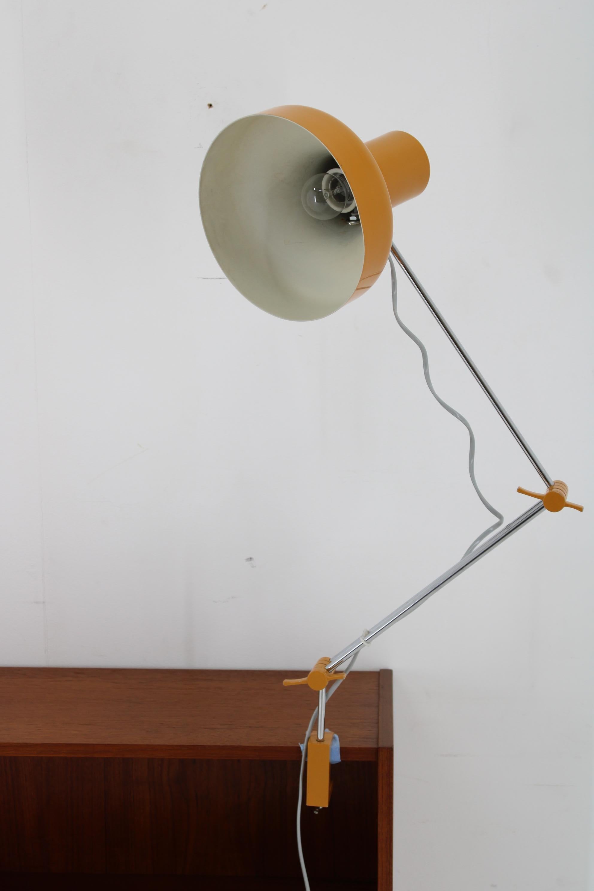 Mid-Century moderno Lampada da tavolo Josef Hurka del 1960, Cecoslovacchia in vendita