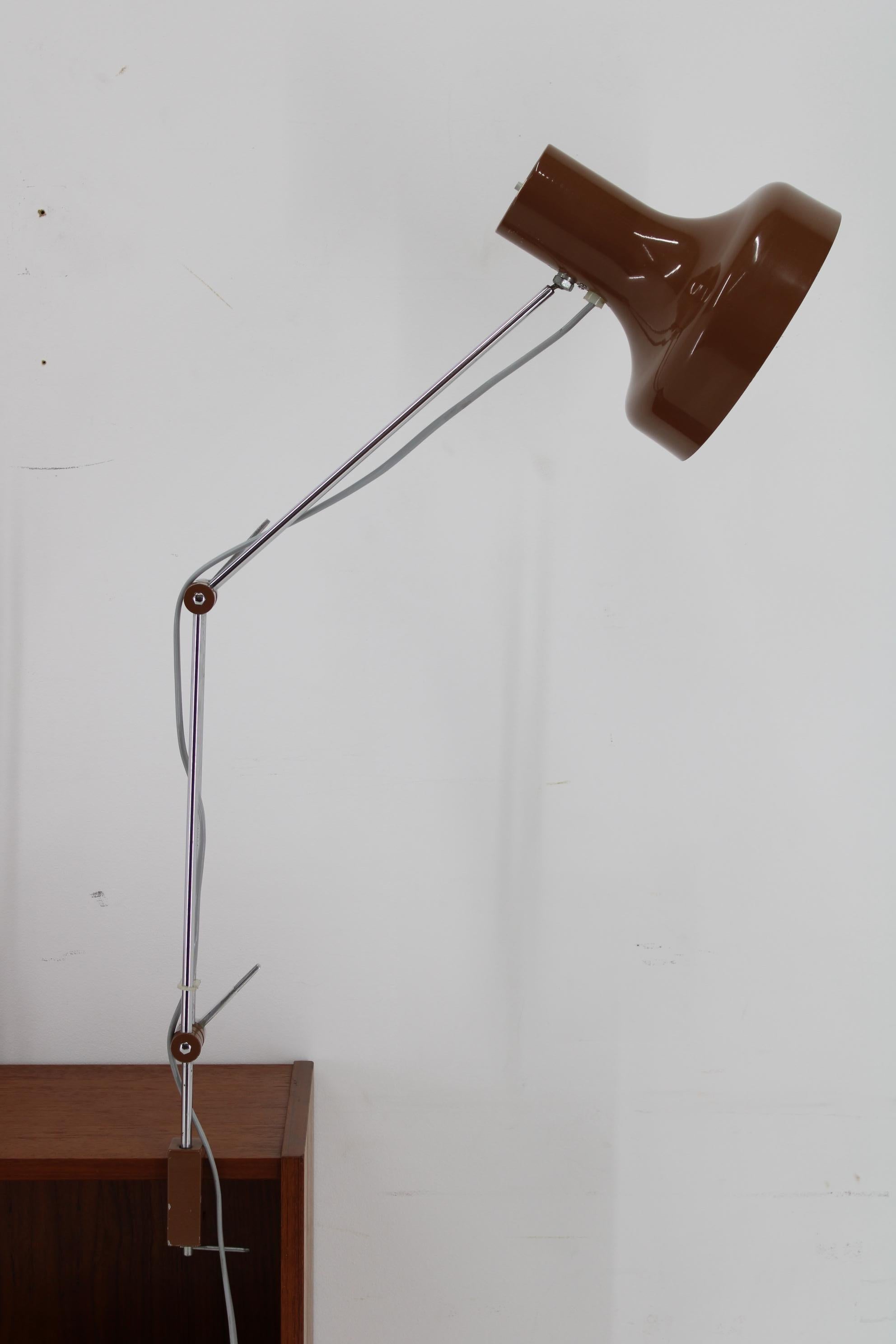Lámpara de mesa Josef Hurka, Checoslovaquia, años 60 en Bueno estado para la venta en Praha, CZ
