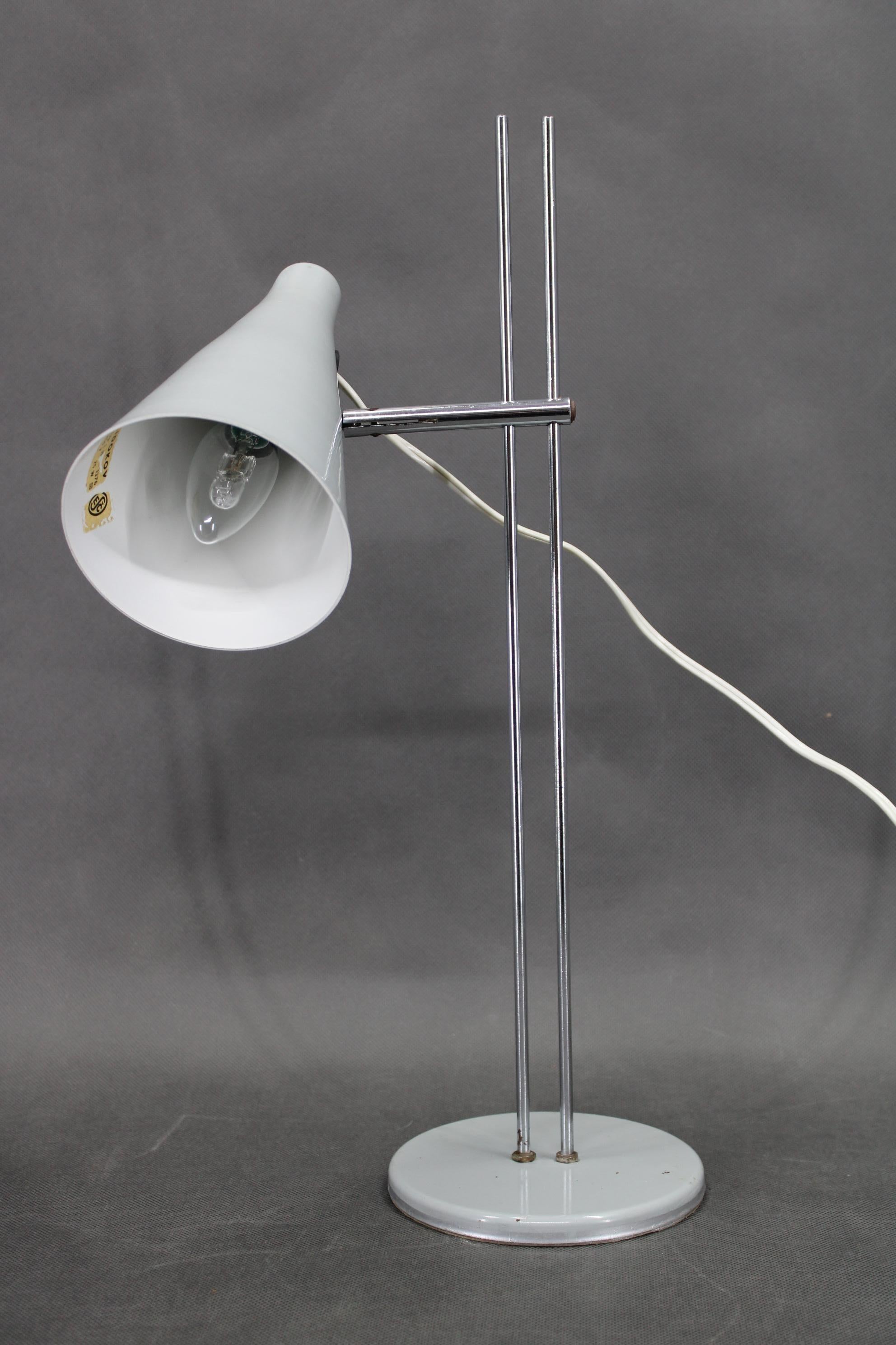 Mid-20th Century 1960s Josef Hurka Table Lamp for Lidokov , Czechoslovakia For Sale