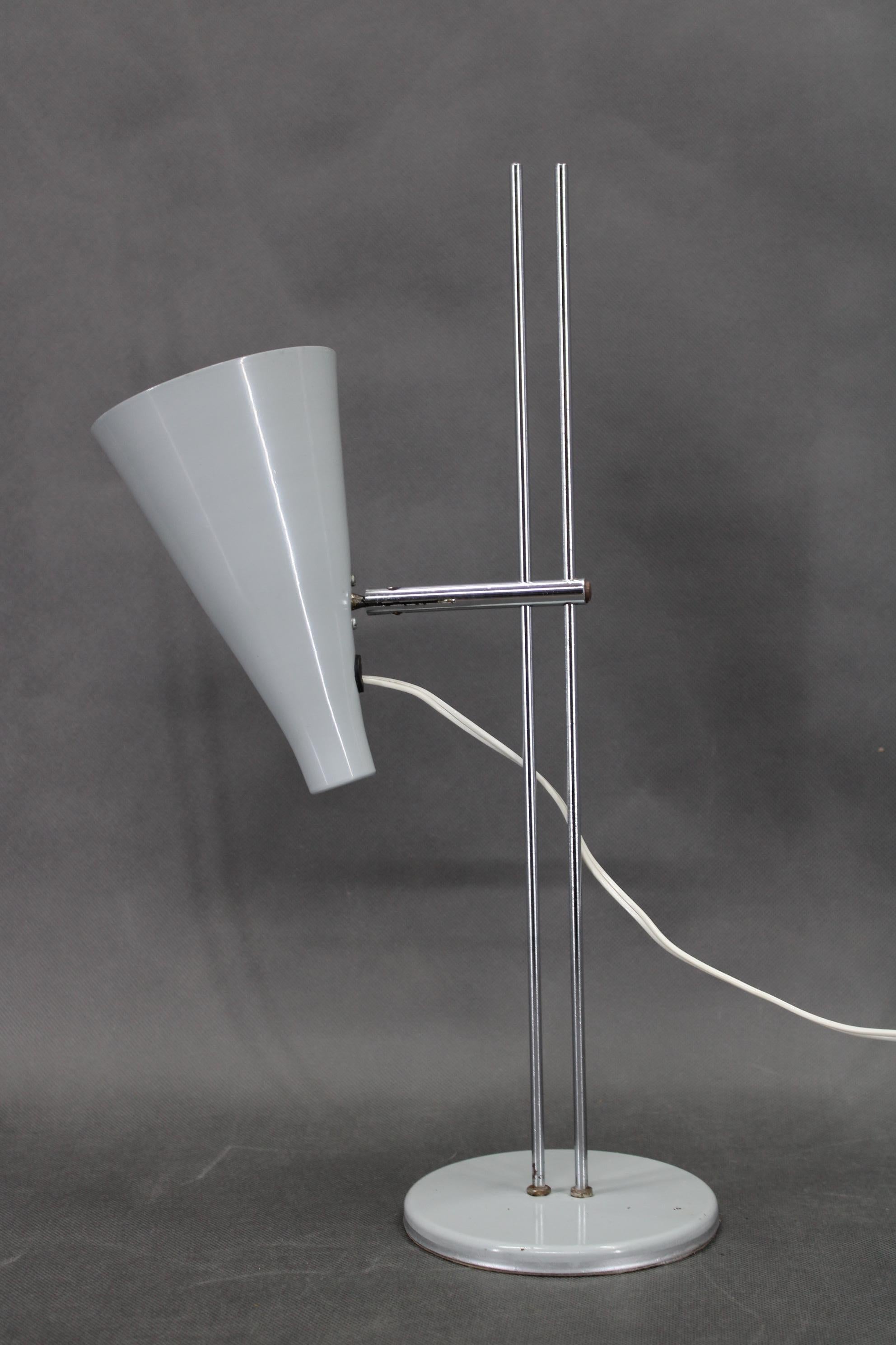 1960s Josef Hurka Table Lamp for Lidokov , Czechoslovakia For Sale 2