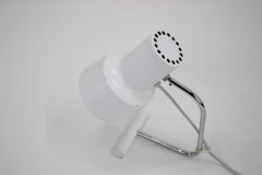 1960s Josef Hurka White Small Lamp, Czechoslovakia